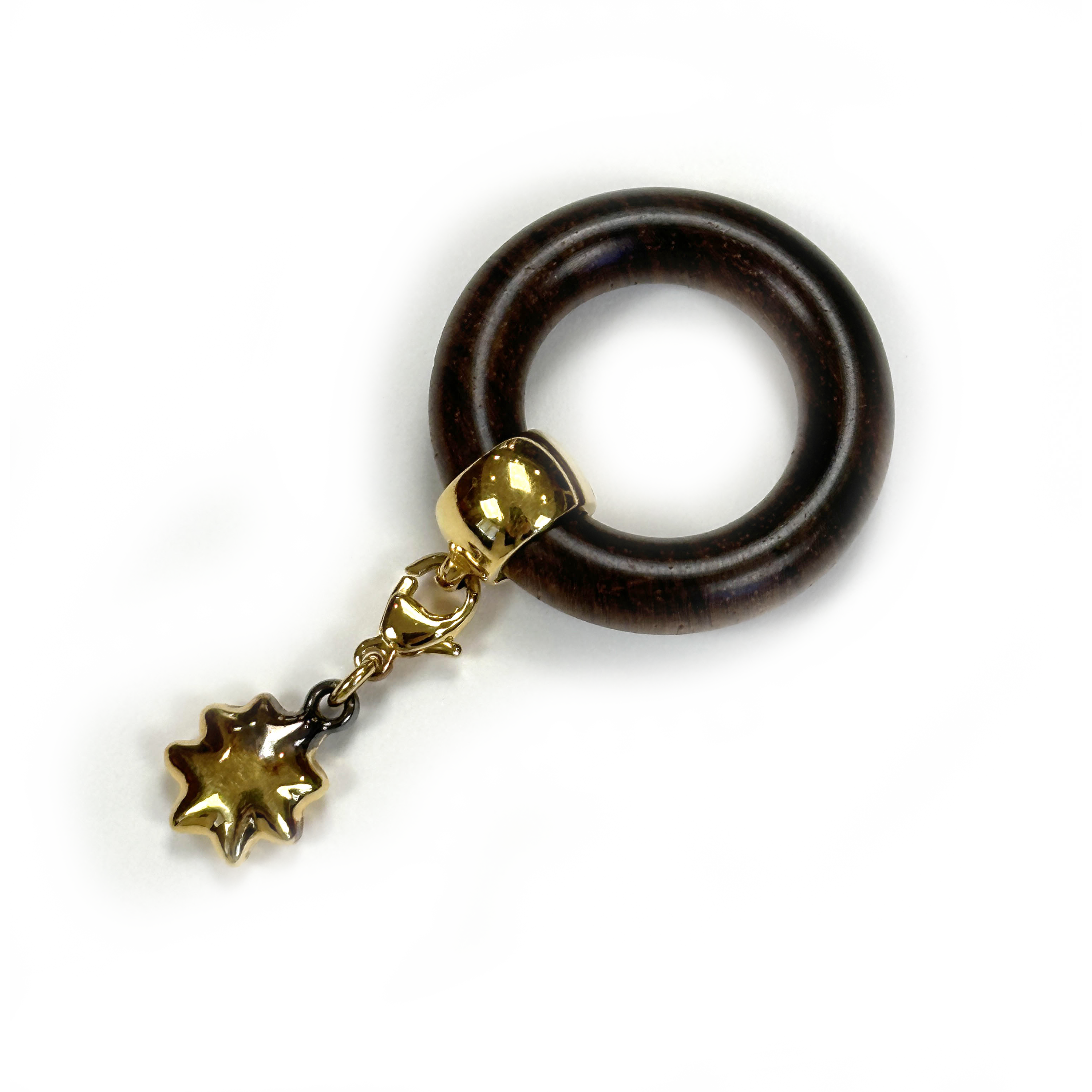 Hermès Wooden Scarf Ring