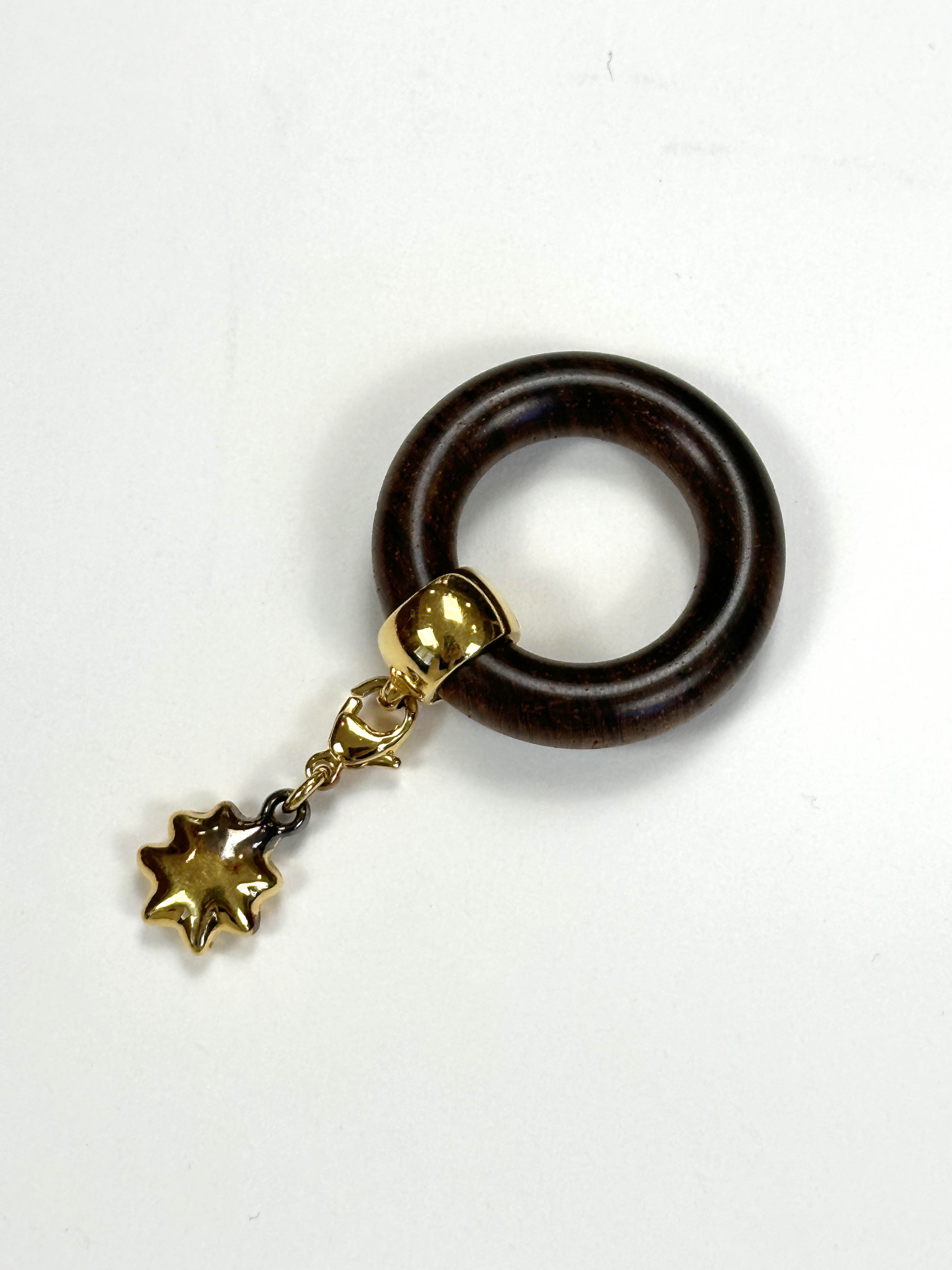 Hermès Wooden Scarf Ring