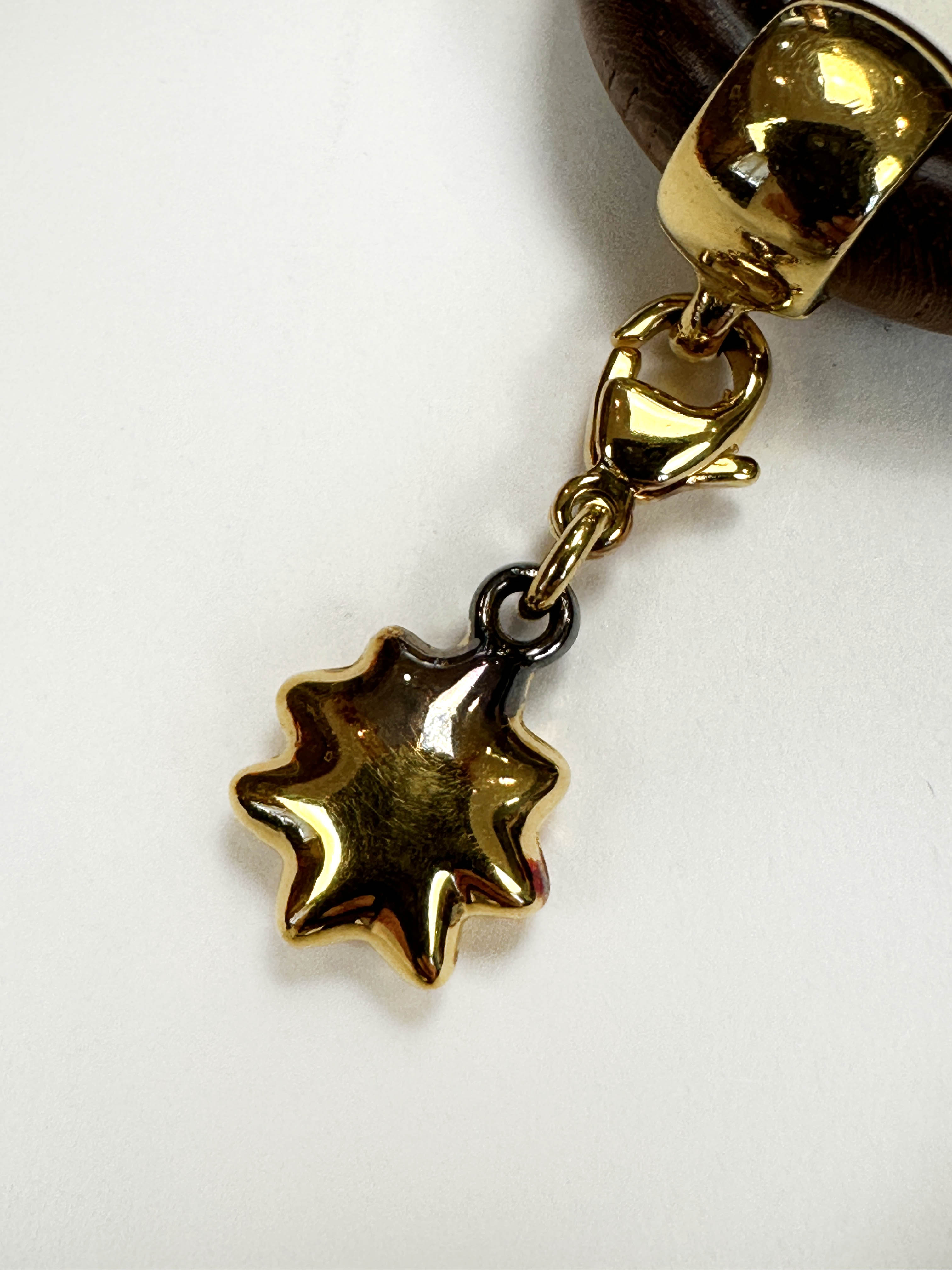 Hermès Wooden Scarf Ring