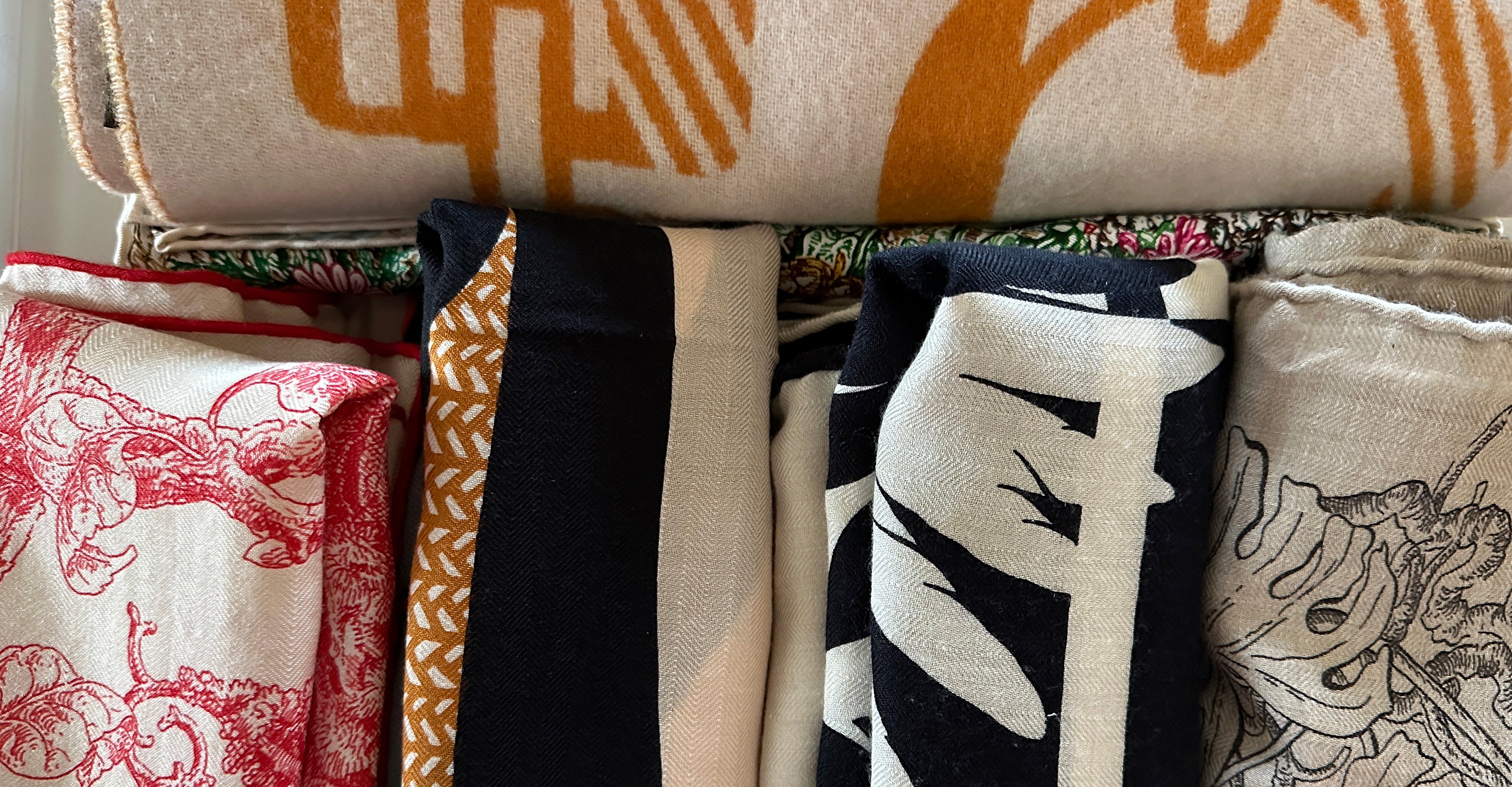 All The Hermès Scarves I Bought In 2024