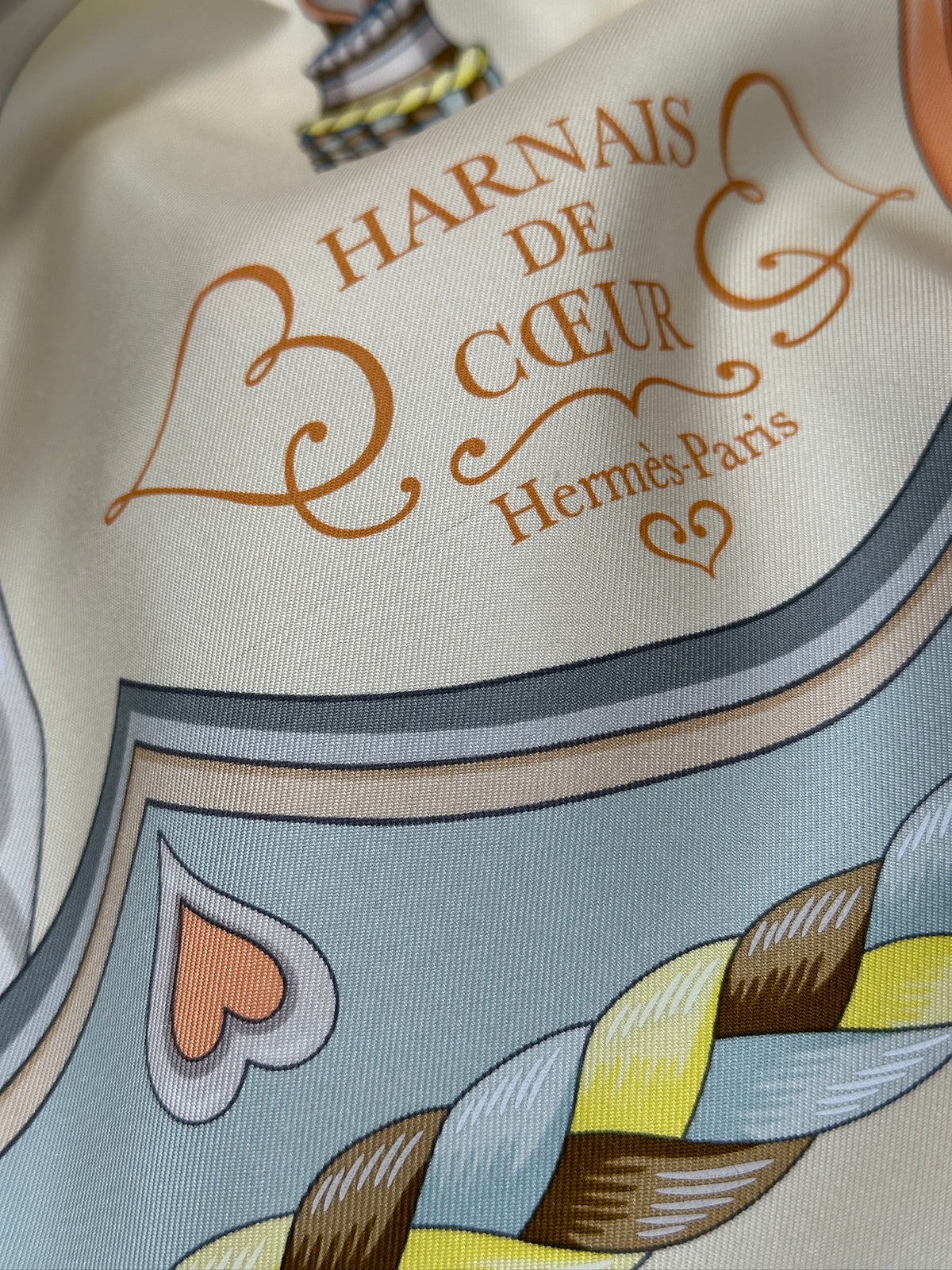 Hermès Harnais de Coeur 90