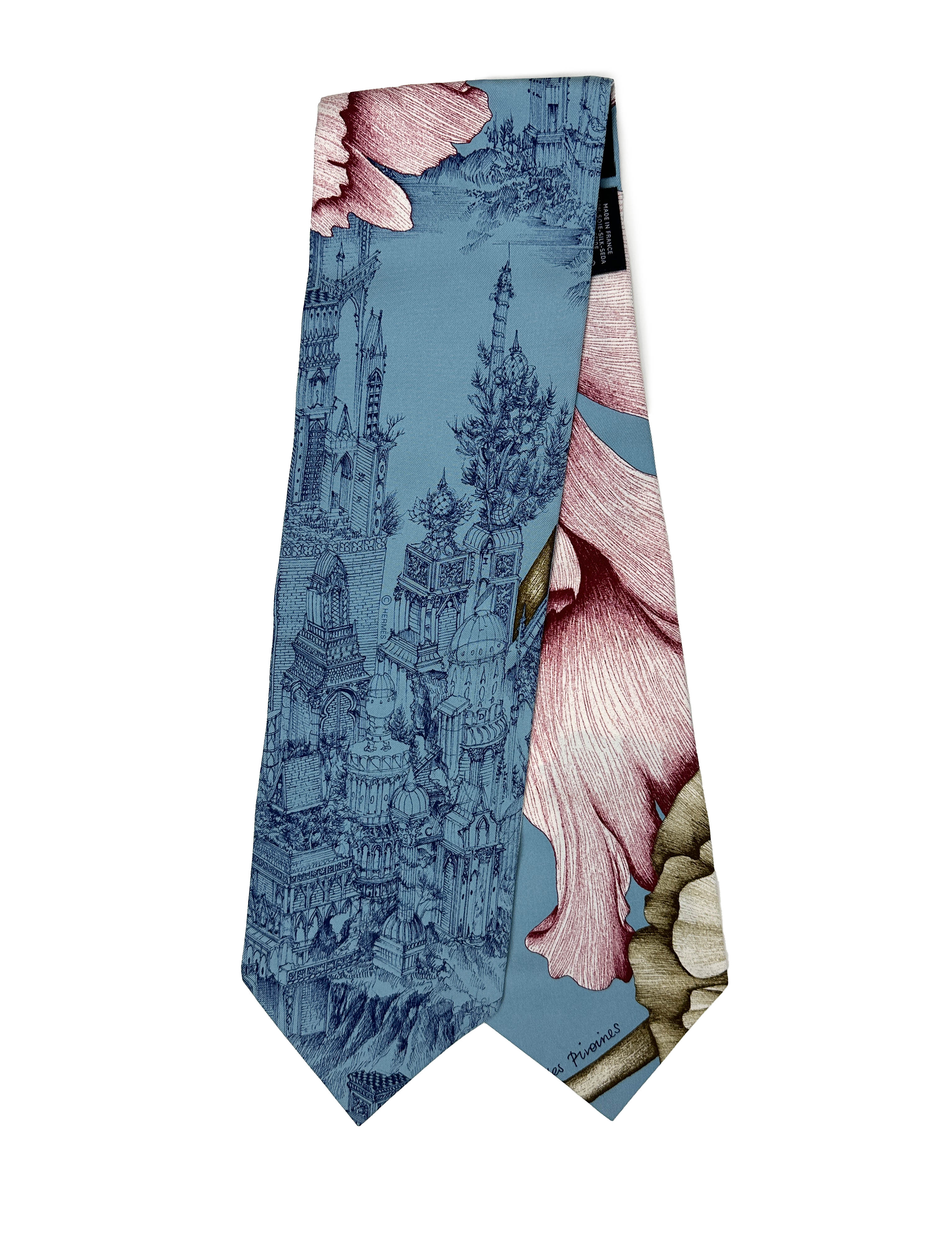 Hermès À L’Ombre des Pivoines Twill Up