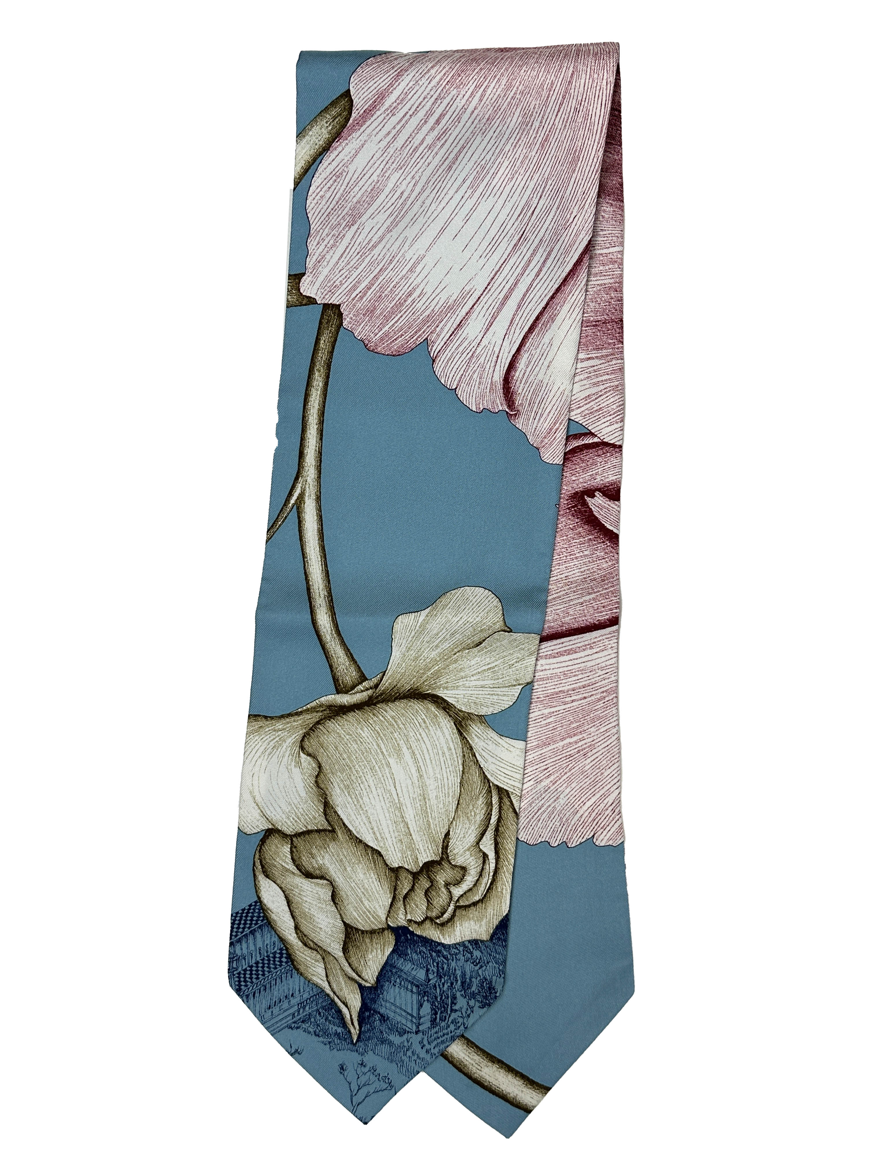 Hermès À L’Ombre des Pivoines Twill Up