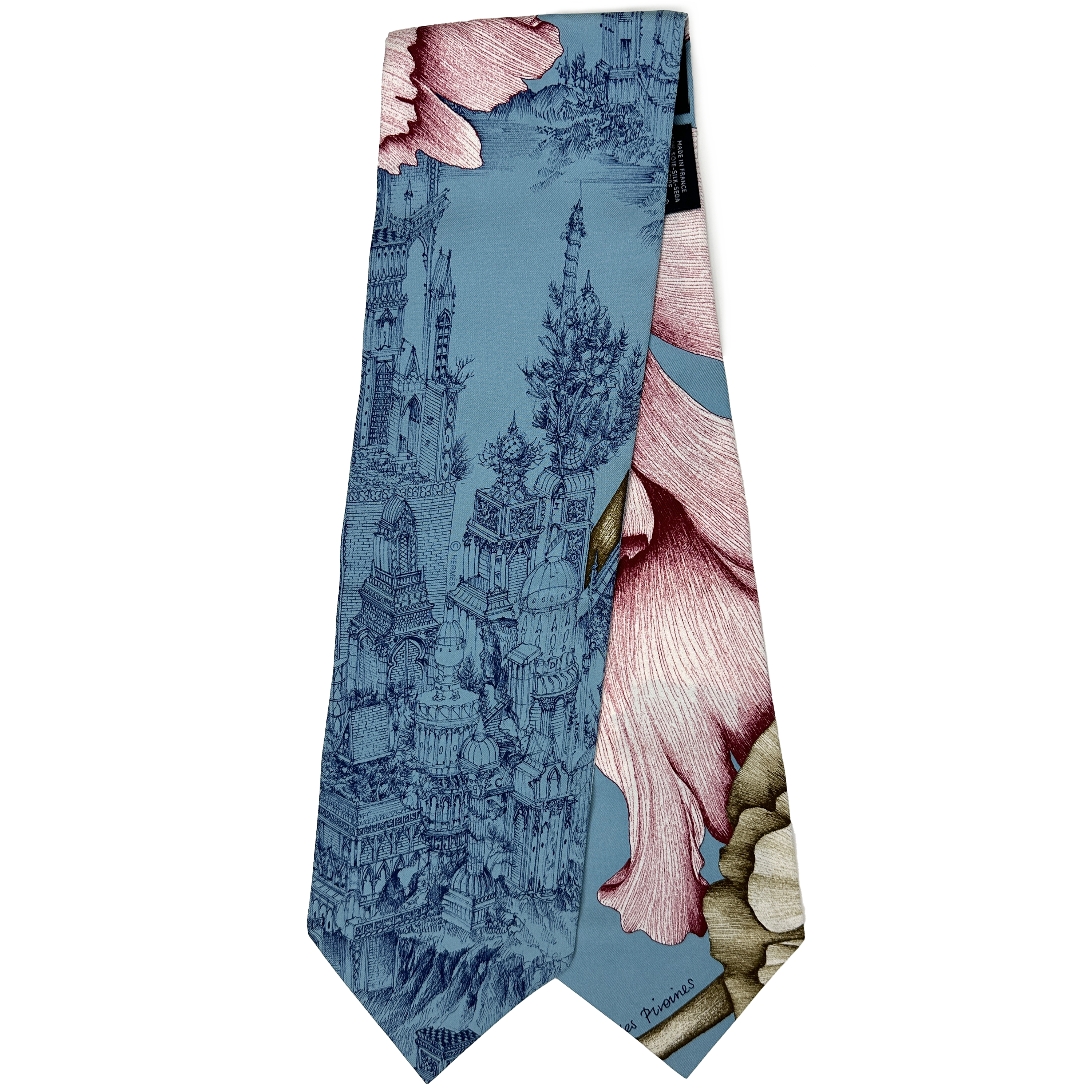 Hermès À L’Ombre des Pivoines Twill Up