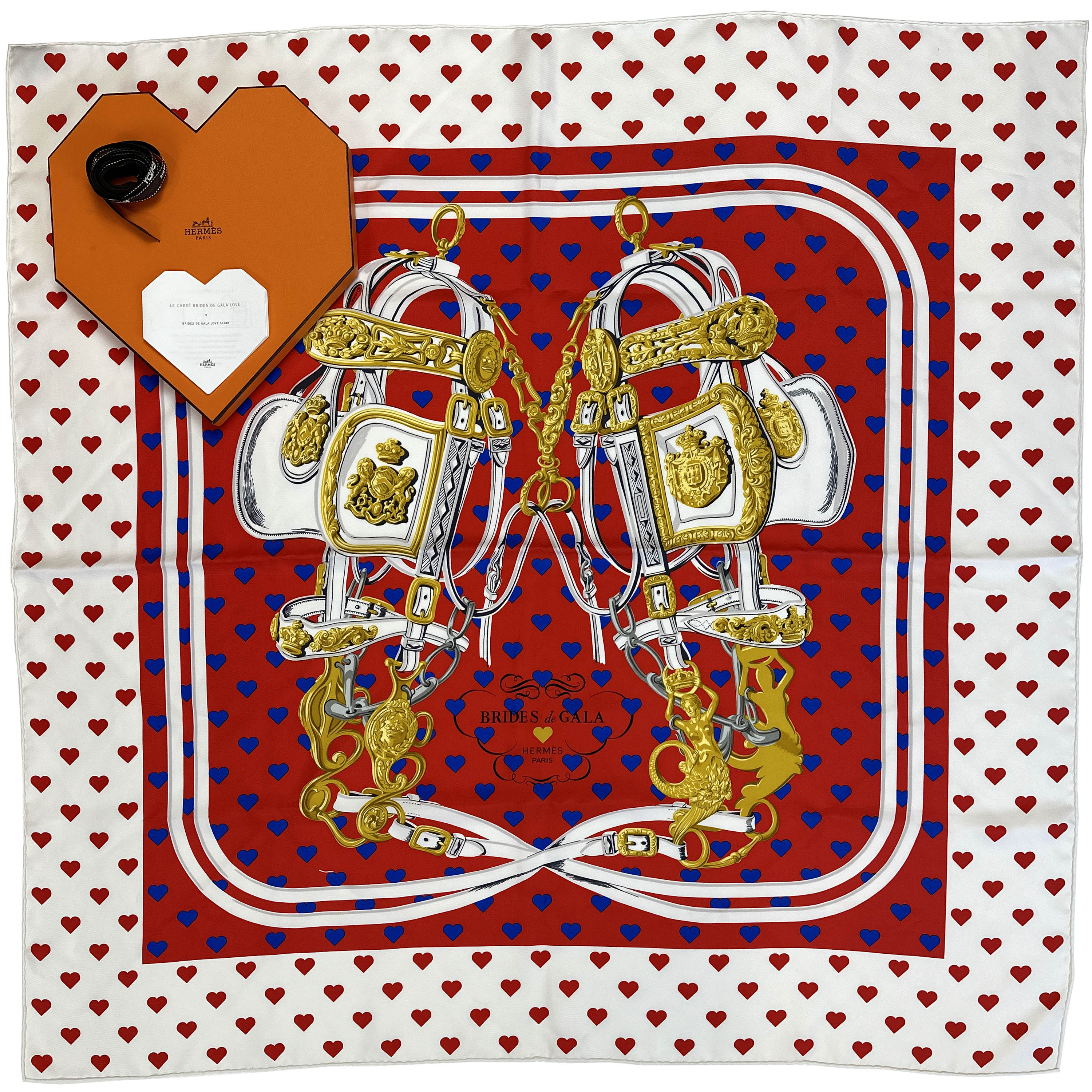 Hermès Brides de Gala Love 90