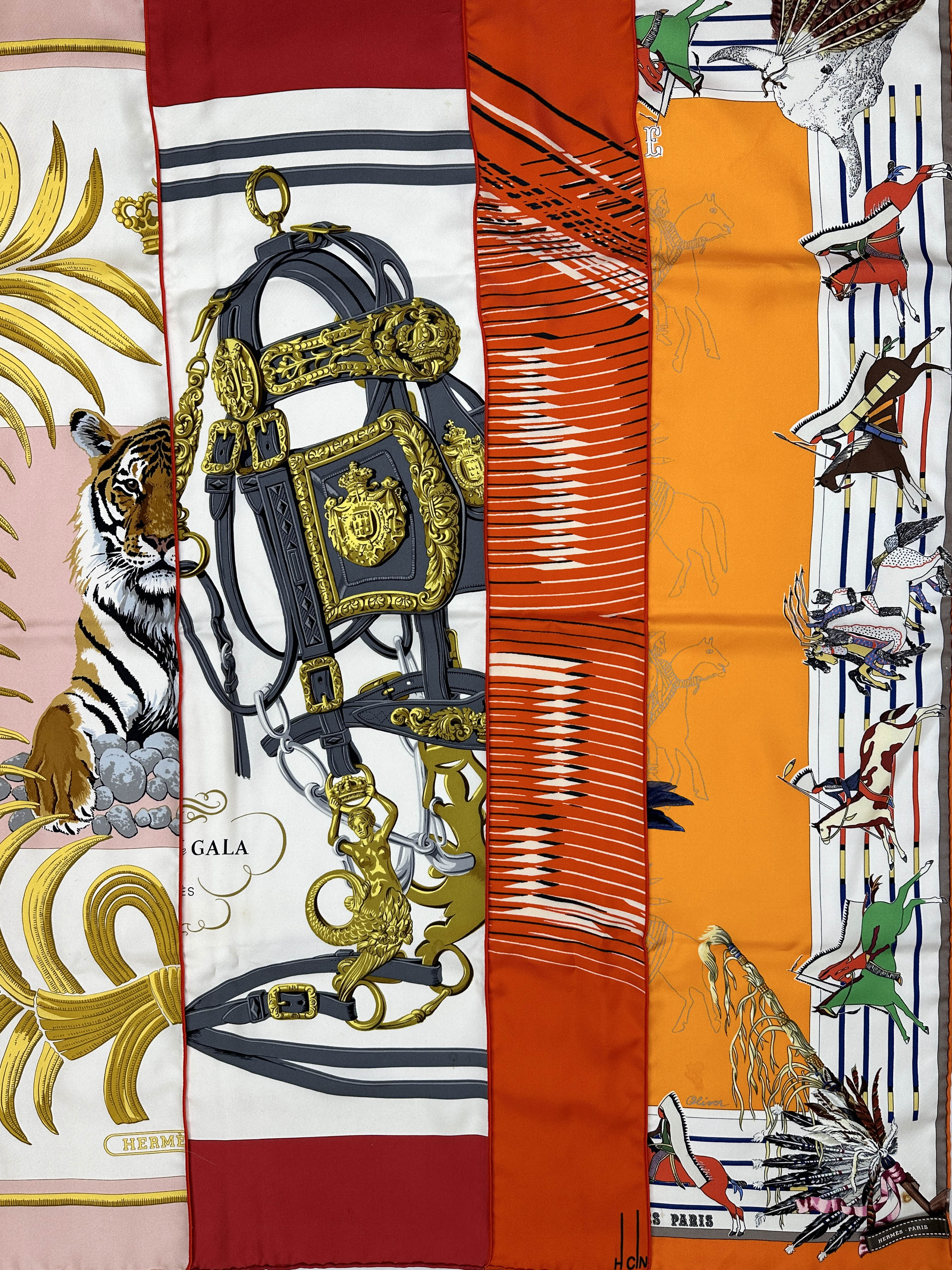 Hermès Carré en Carrés Exceptional Patchwork 90