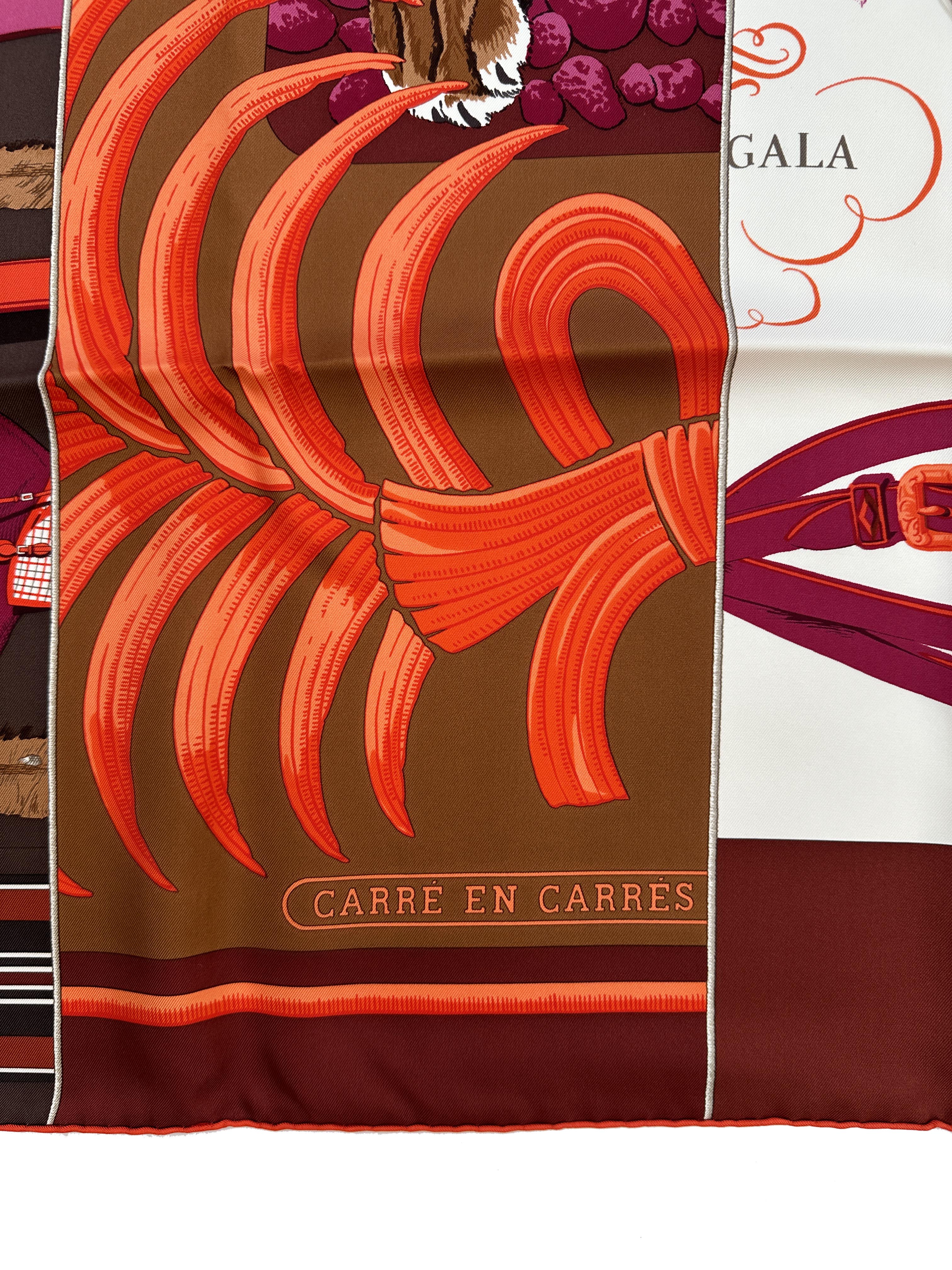 Hermès Carré en Carrés 90