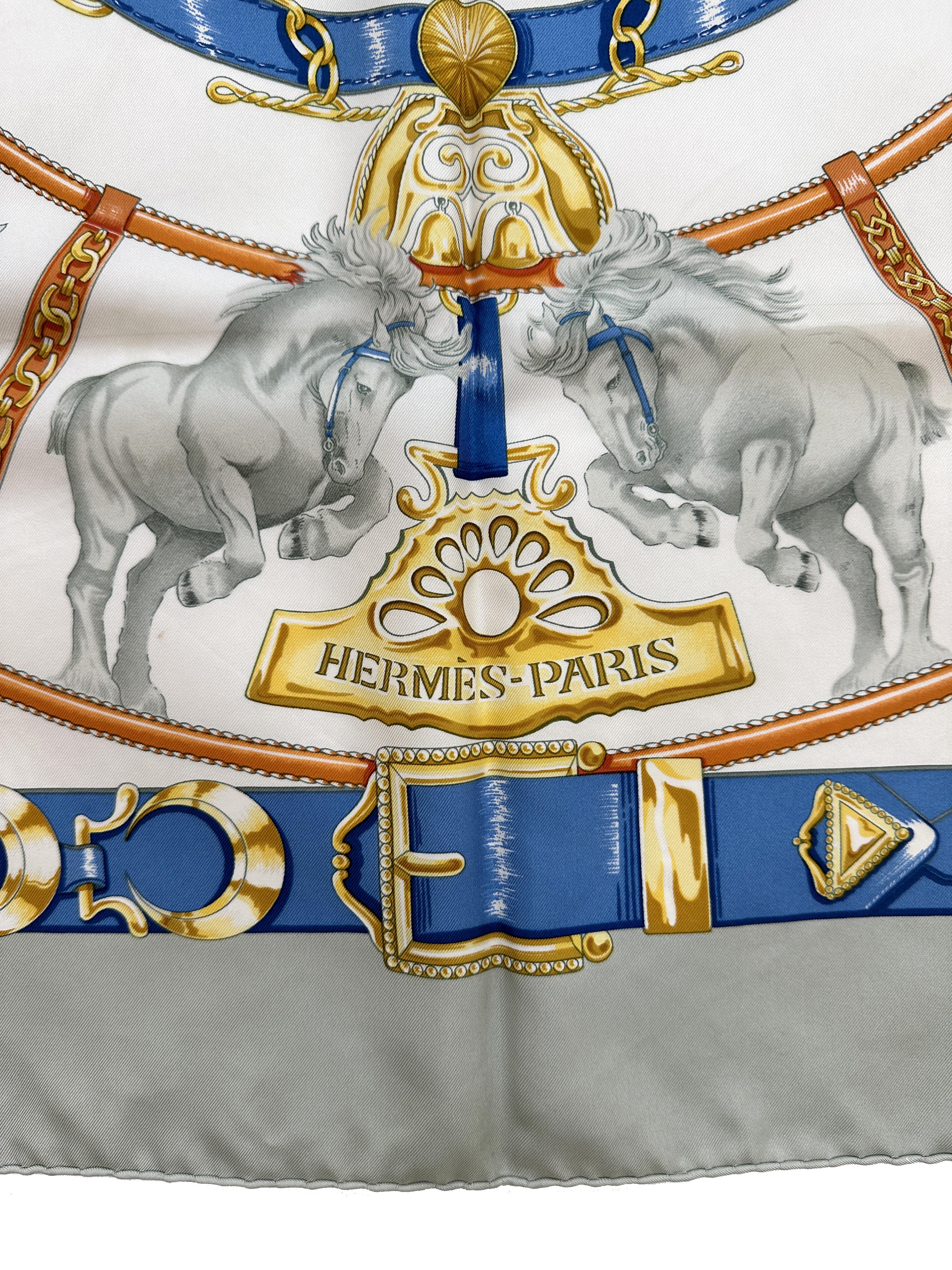 Hermès Chevaux de Trait 90