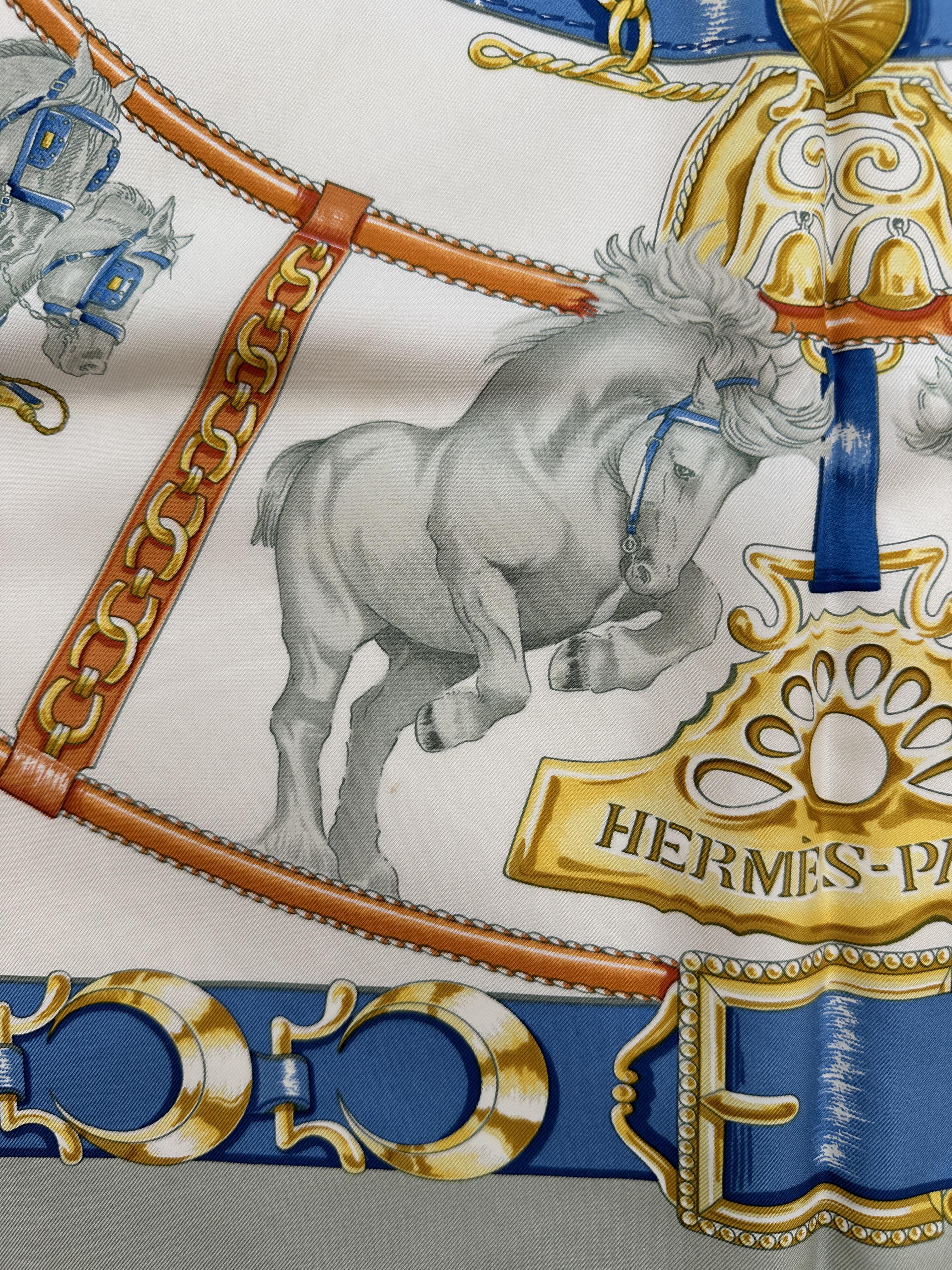 Hermès Chevaux de Trait 90