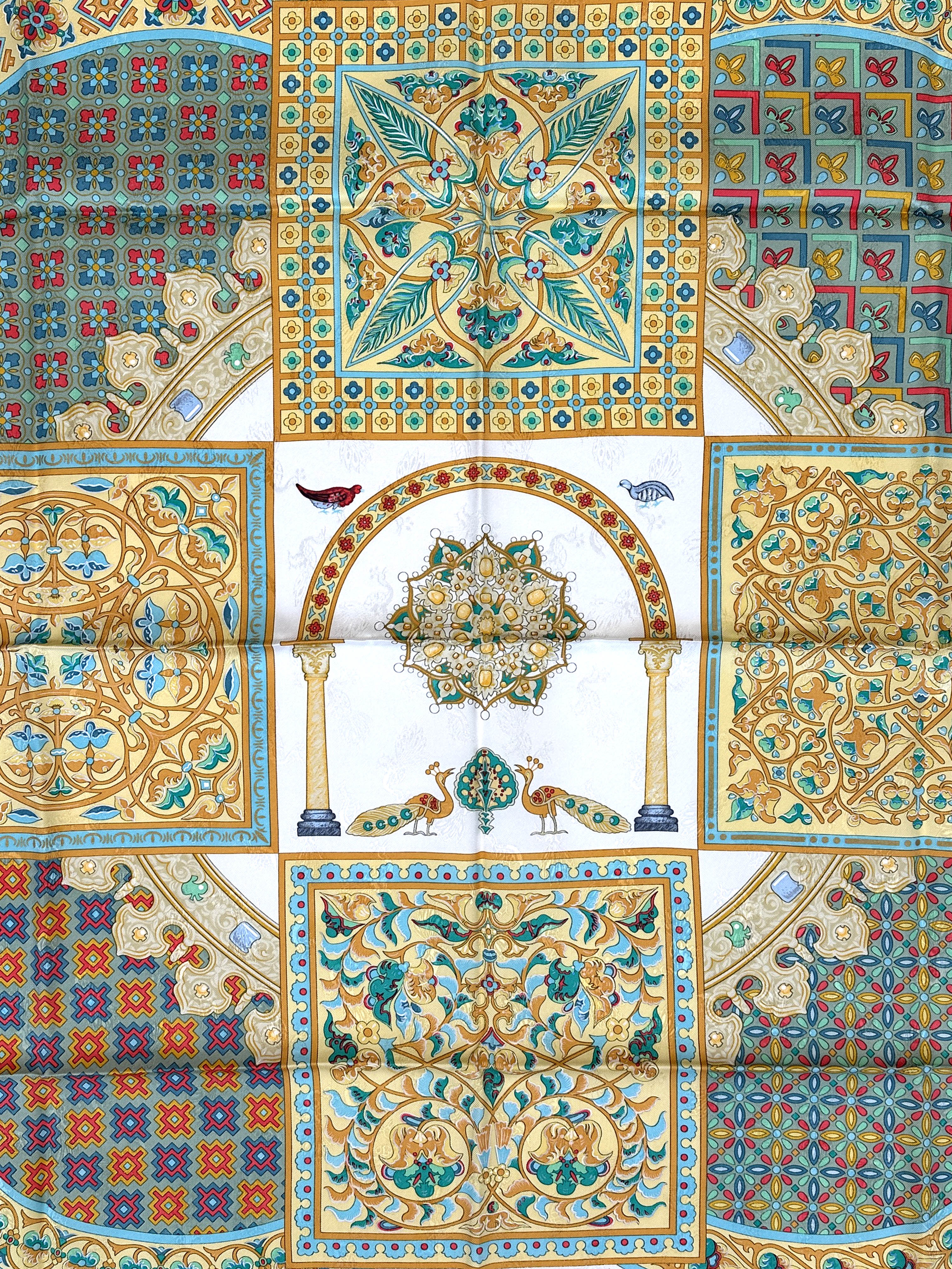 Hermès Ciels Byzantins Jacquard 90