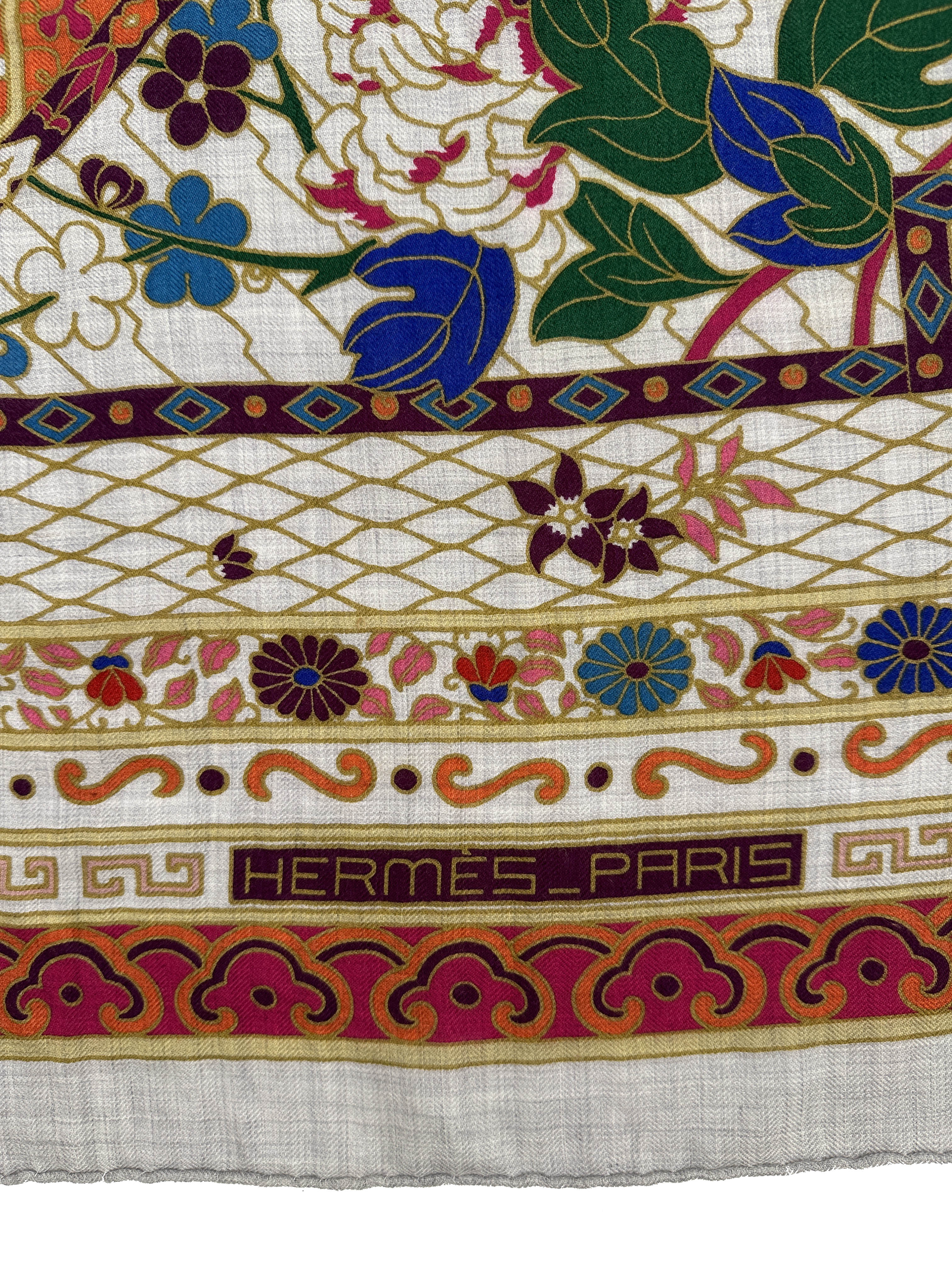 Hermès Collections Imperiales Cashmere Silk 140