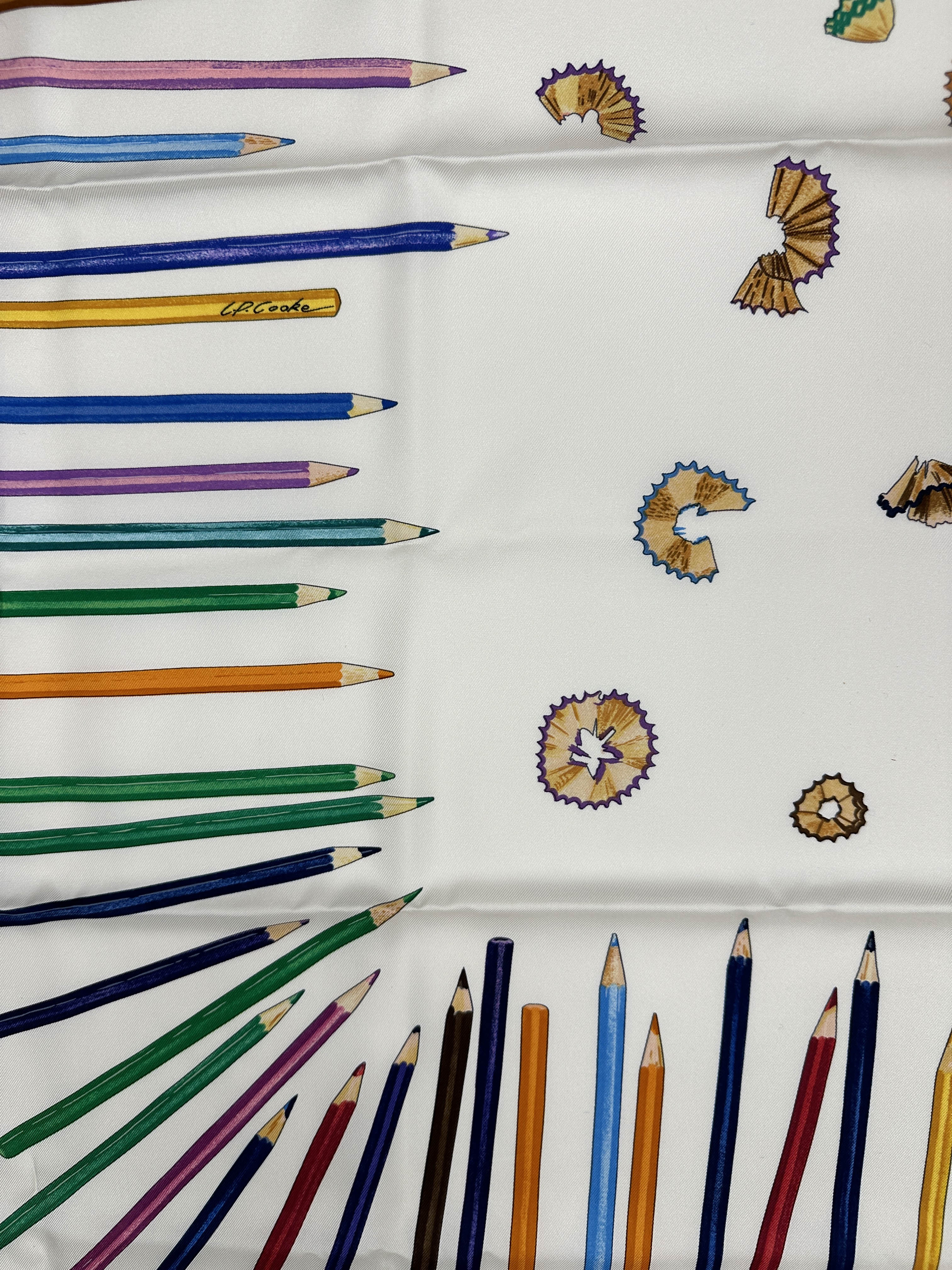 Hermès A Vos Crayons 90