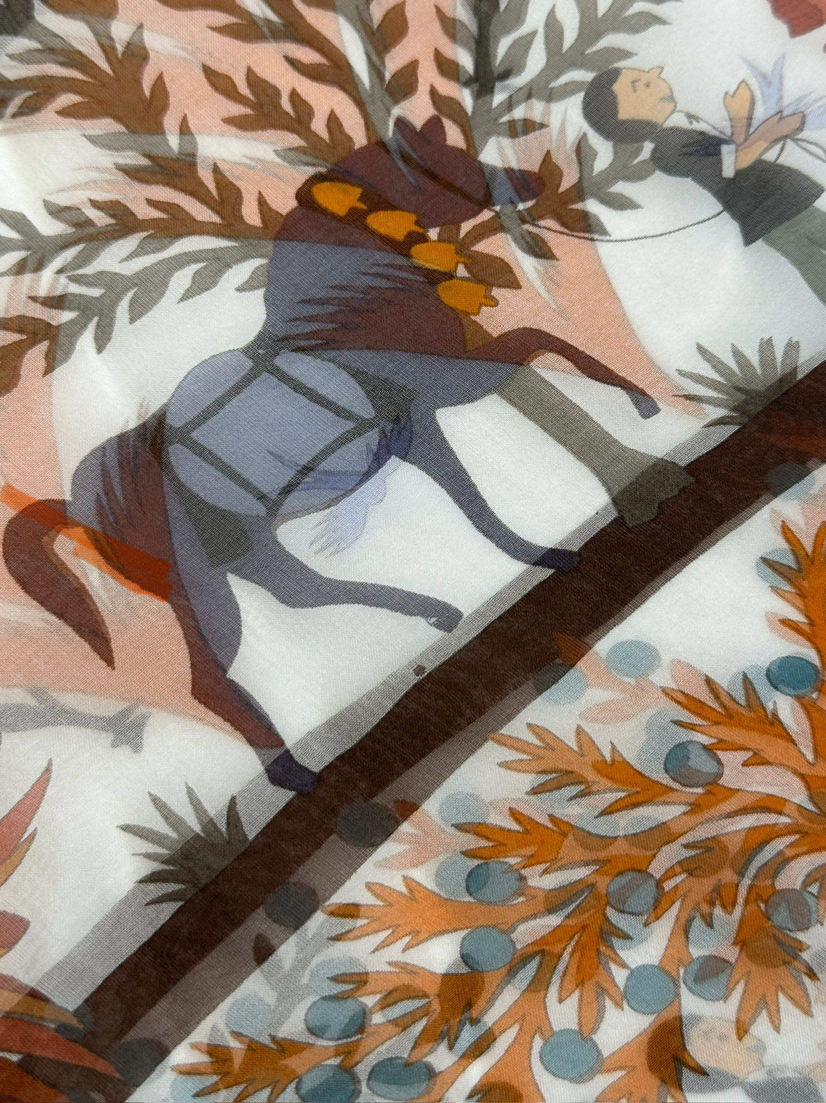 Hermès Decoupages Mousseline 140