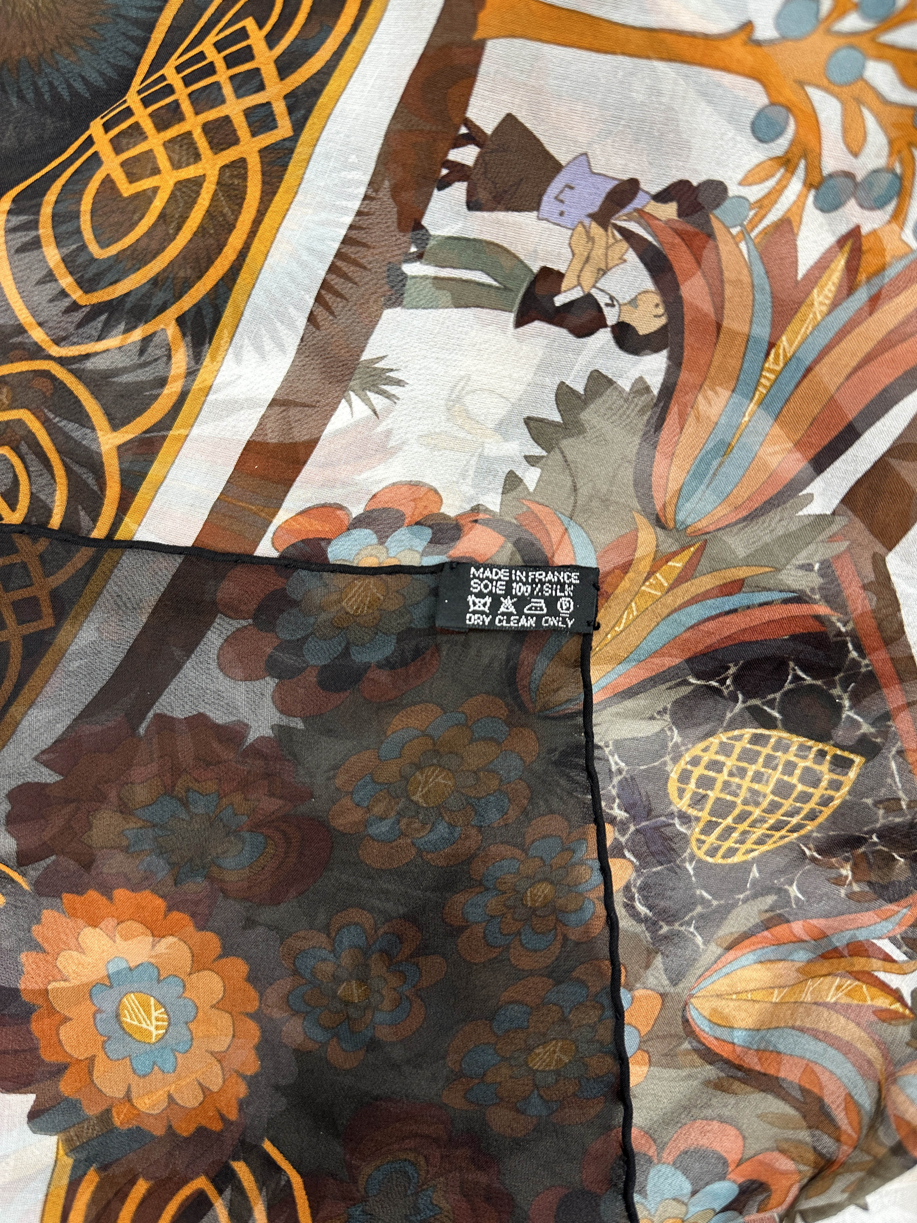 Hermès Decoupages Mousseline 140