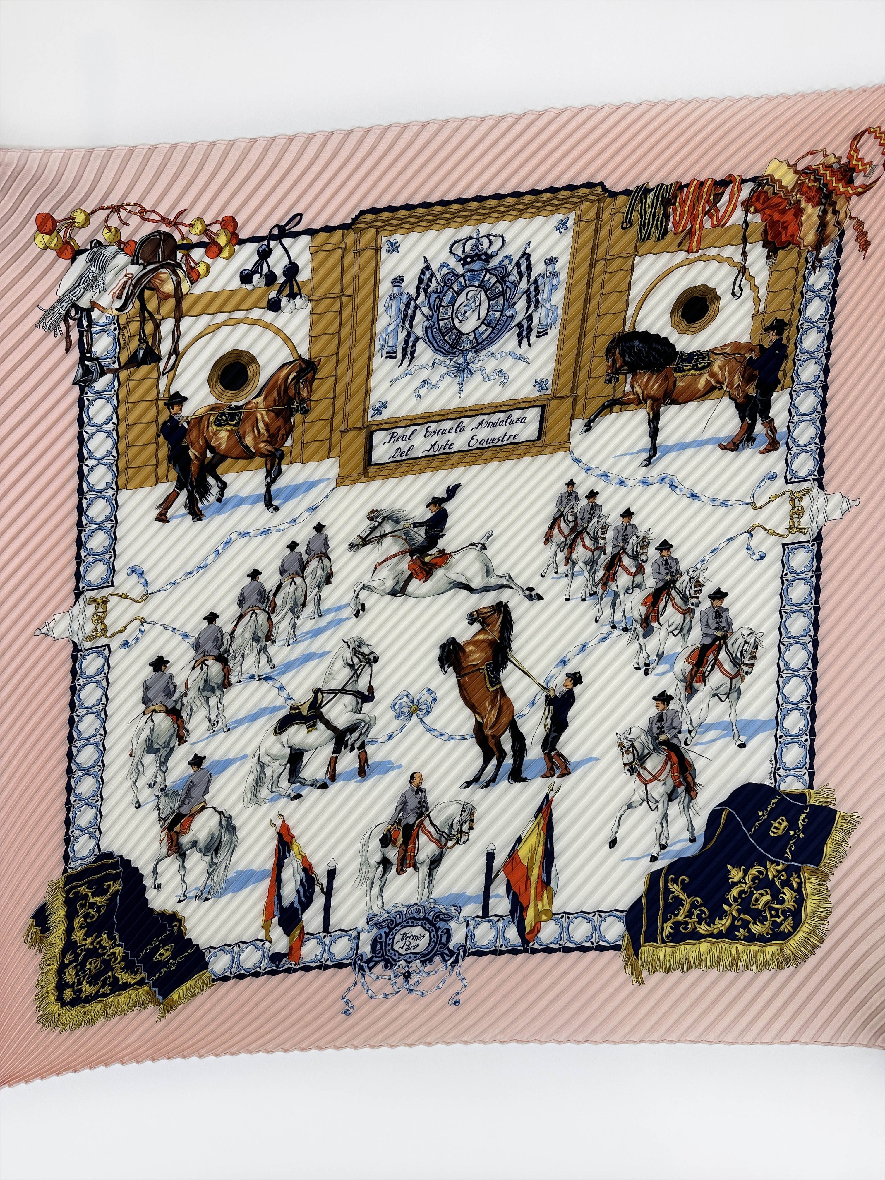 Hermès Escuela Andaluza Plissé 90