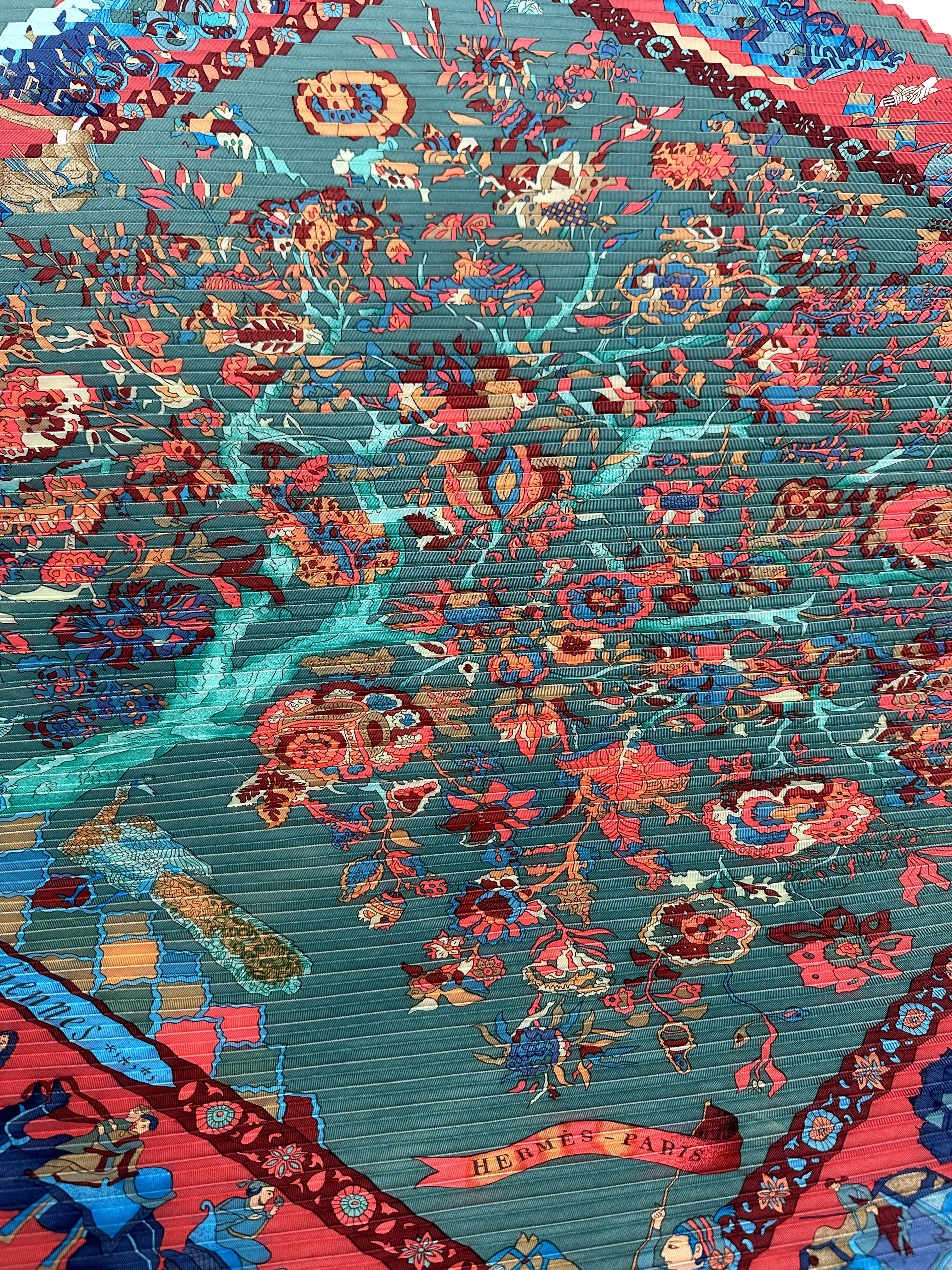 Hermès Fantaisies Indiennes Plissé 90