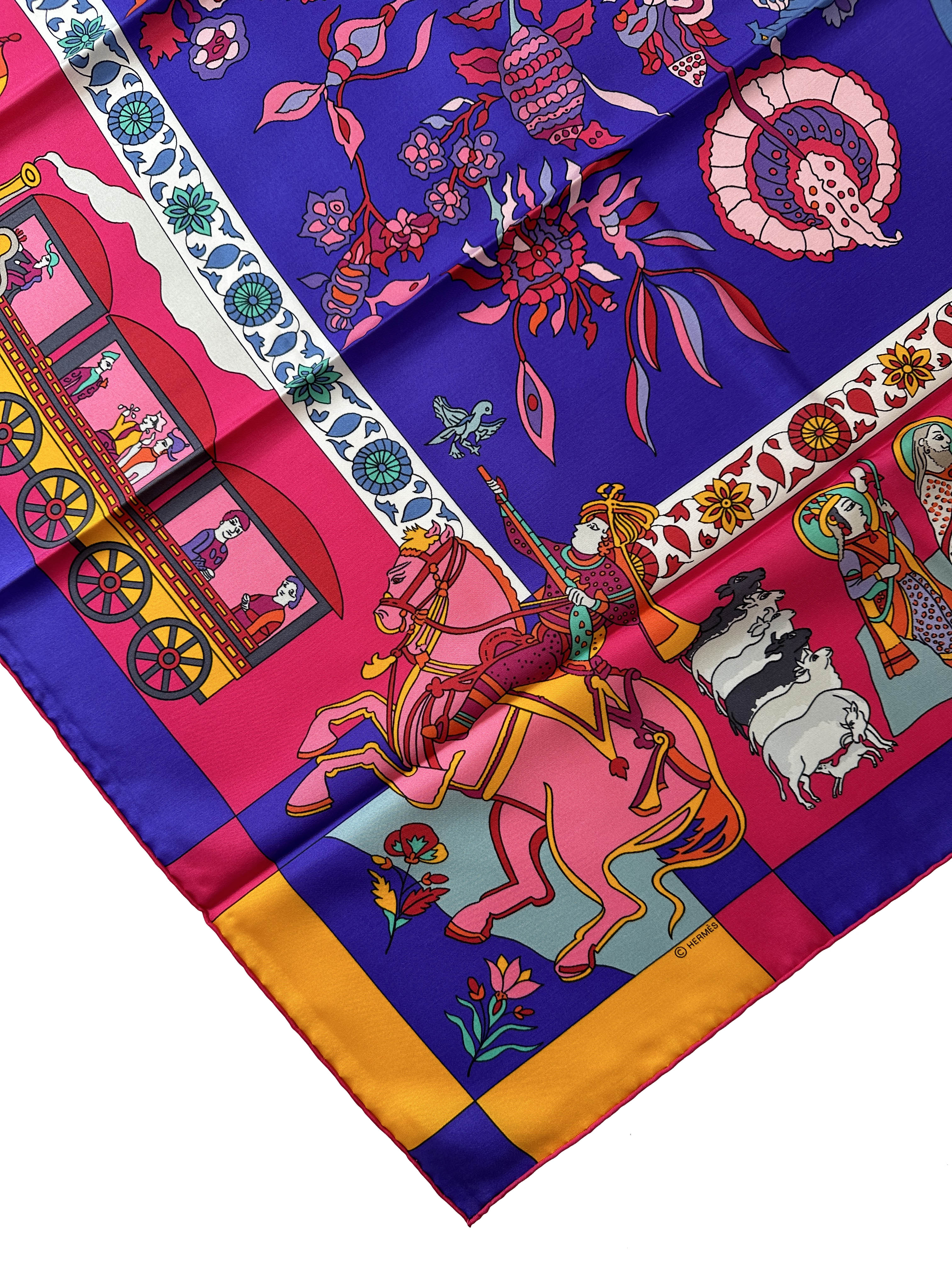 Hermès Fantaisies Indiennes Silk 140