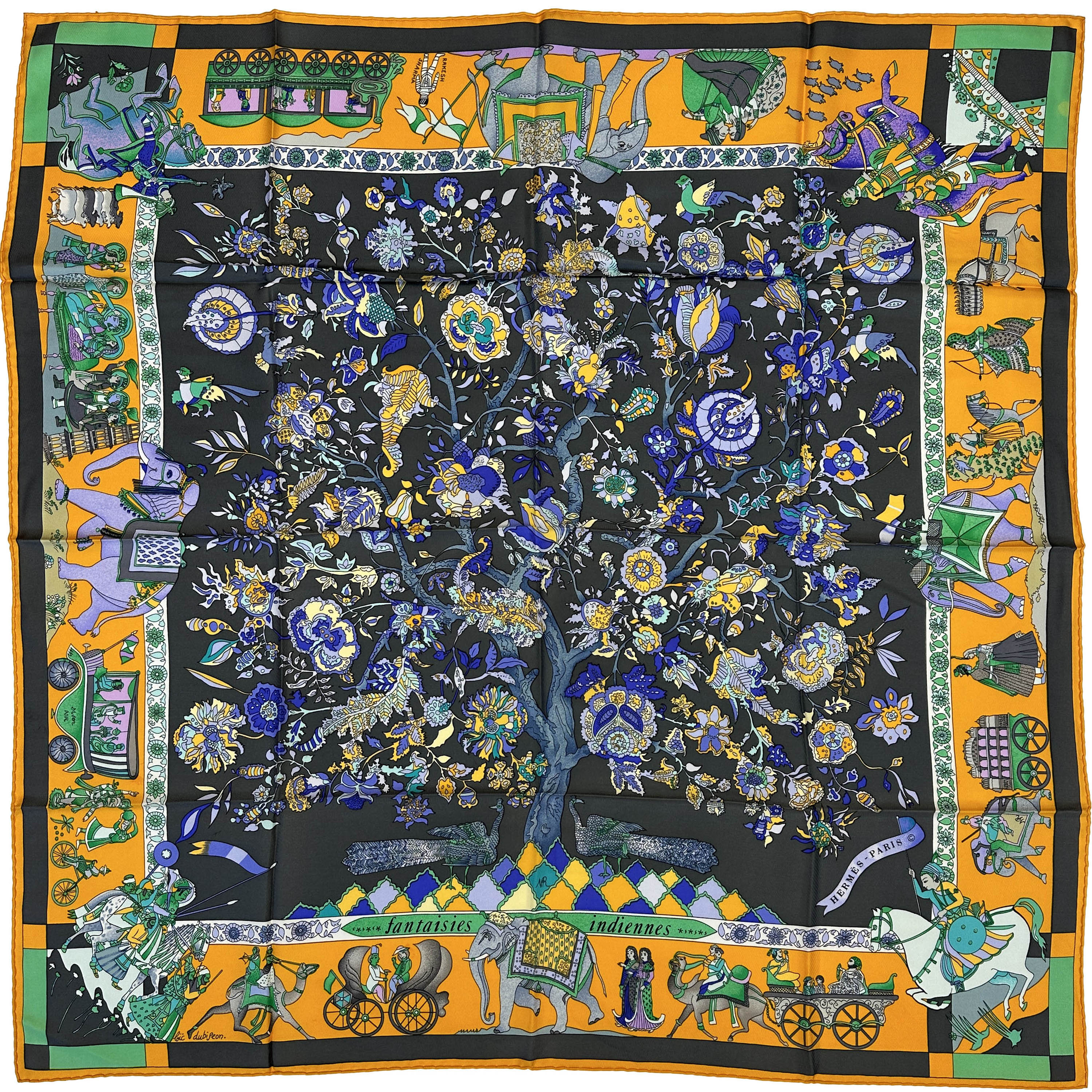 Hermès Fantaisies Indiennes Limited Edition Rakesh Sharma 90