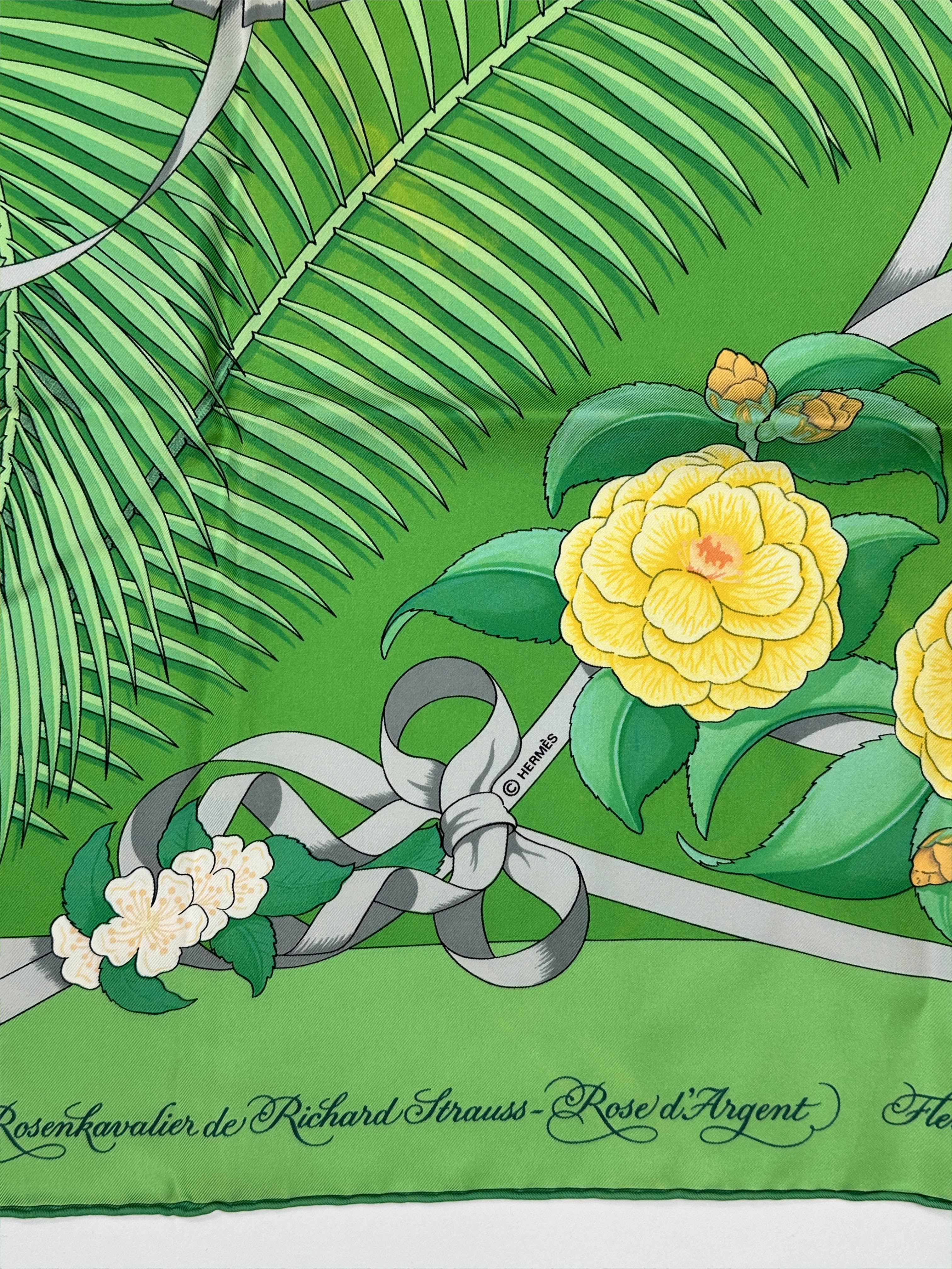 Hermès Fleurs de L’Opéra 90