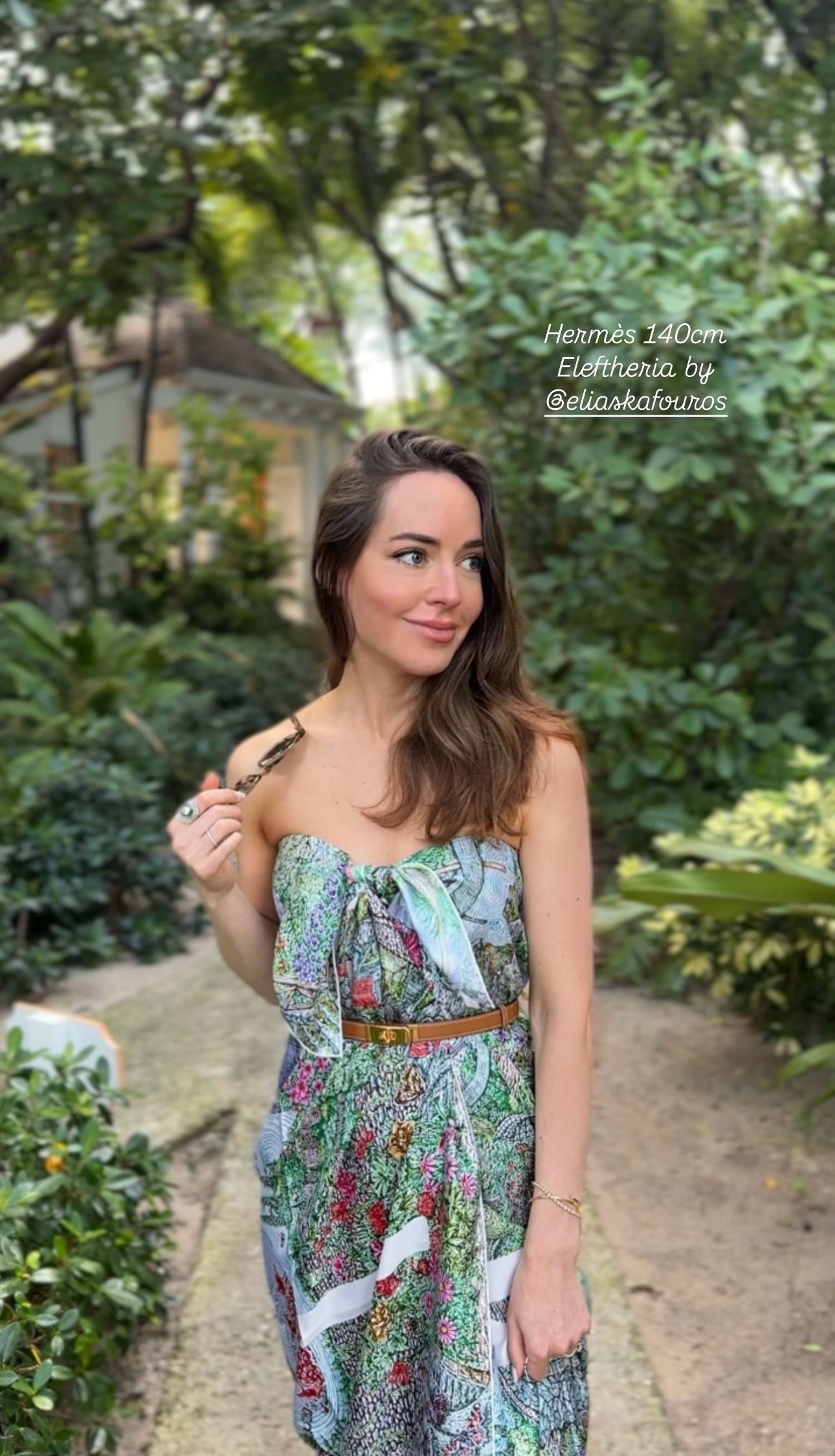 Hermès Eleftheria Silk 140