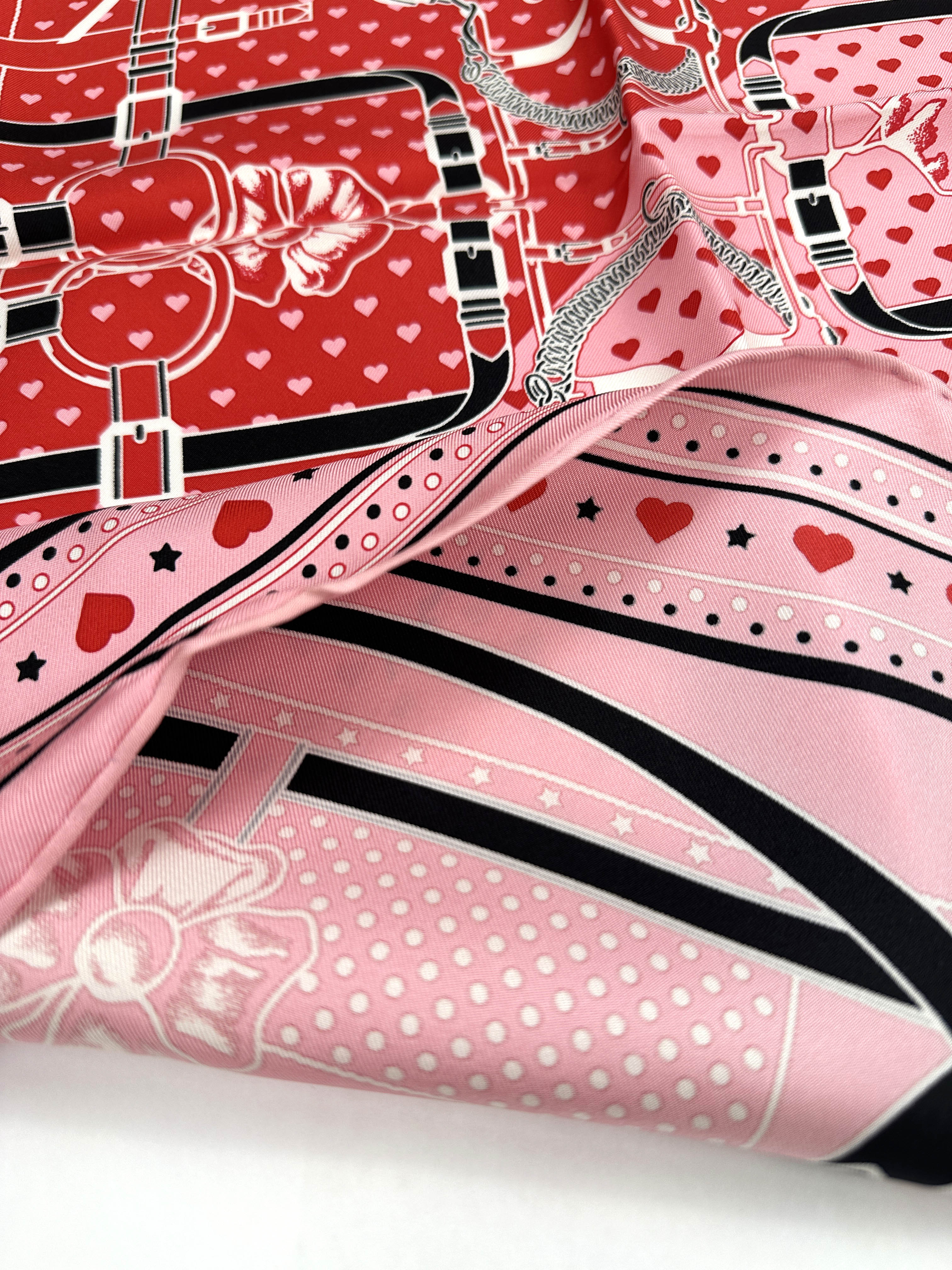 Hermès Le Grand Manege Bandana Love 70