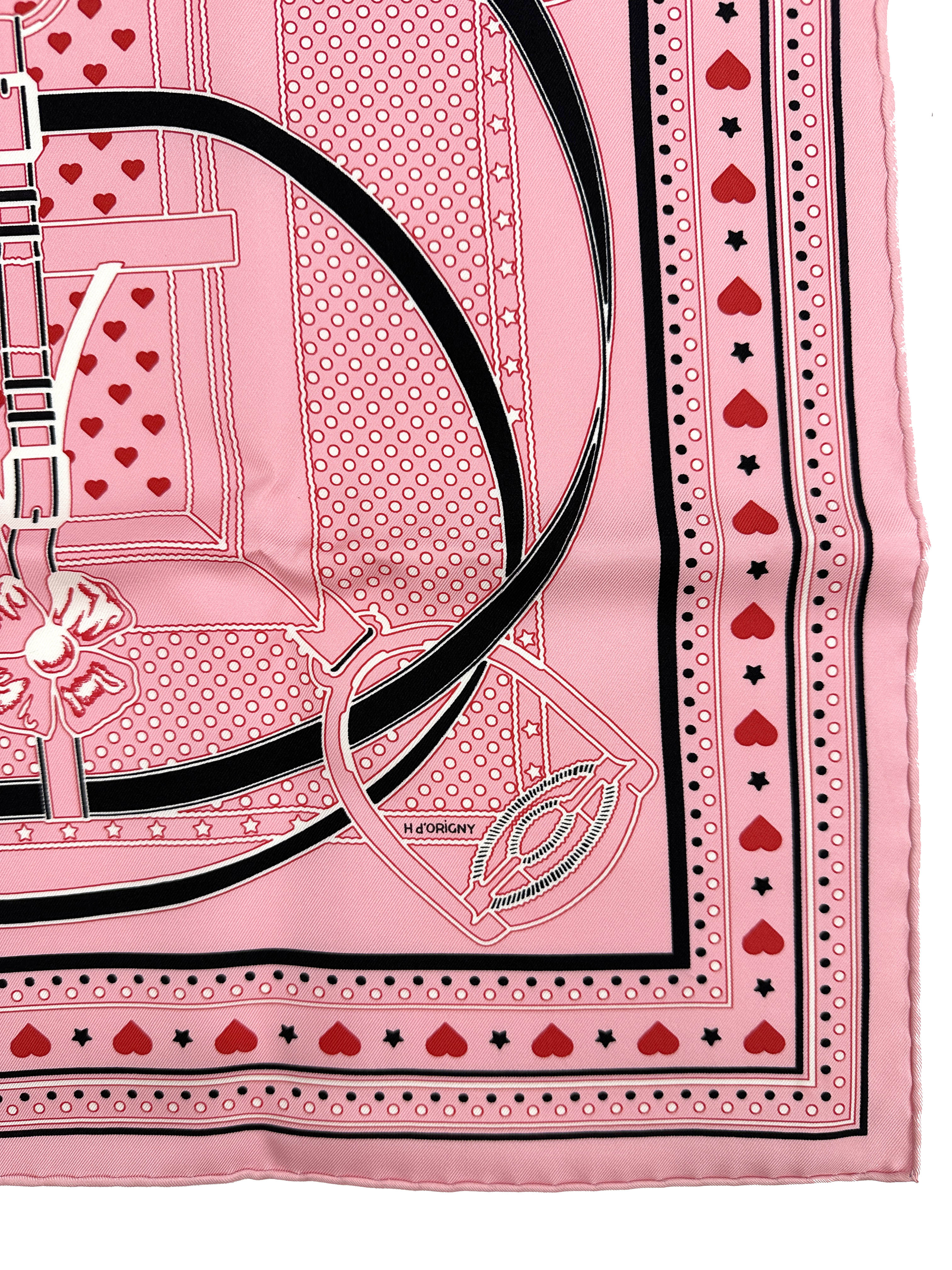 Hermès Le Grand Manege Bandana Love 70