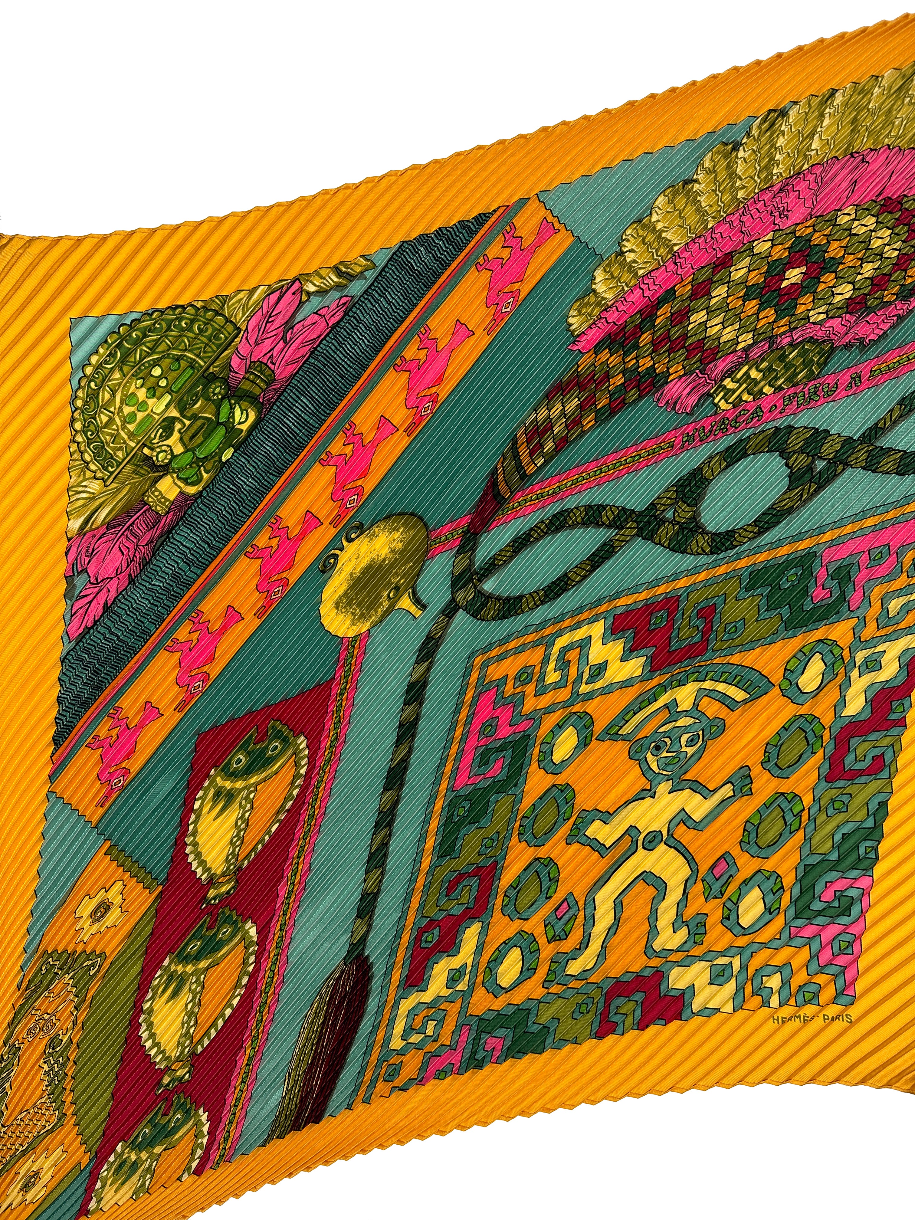 Hermès Huaca Piru II Plissé 90