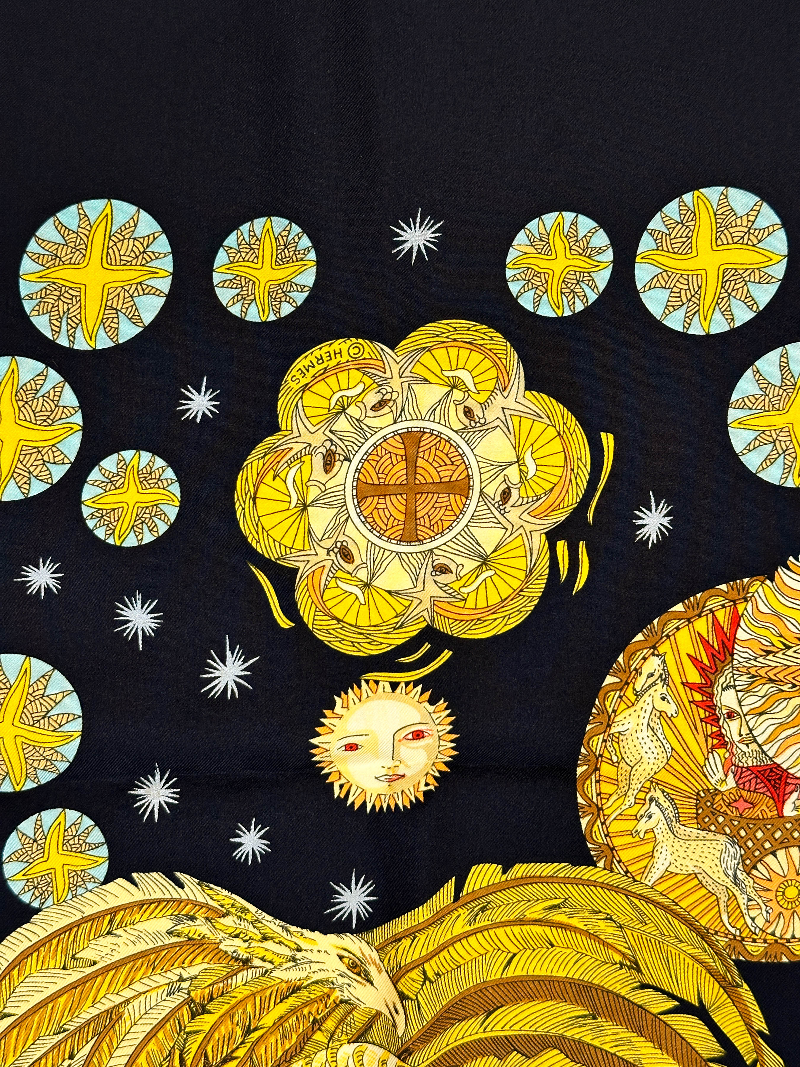 Hermès Le Roy Soleil 90