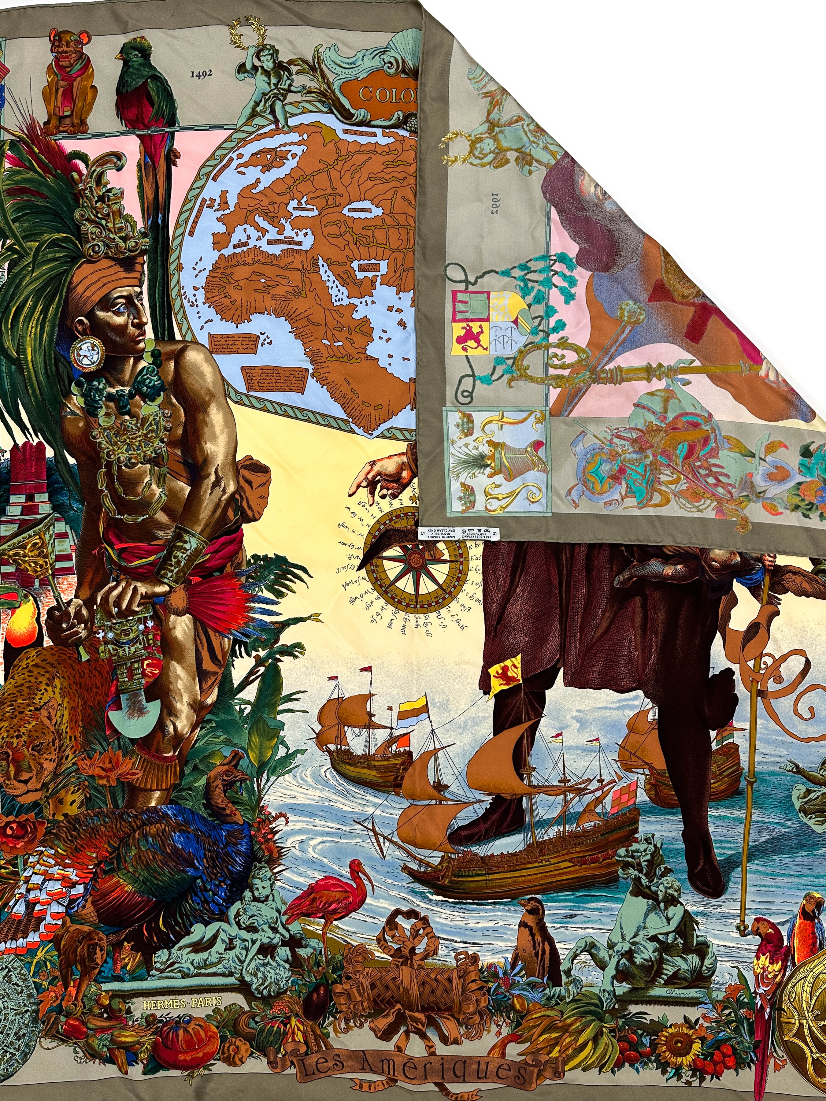 Hermès Les Amériques 90