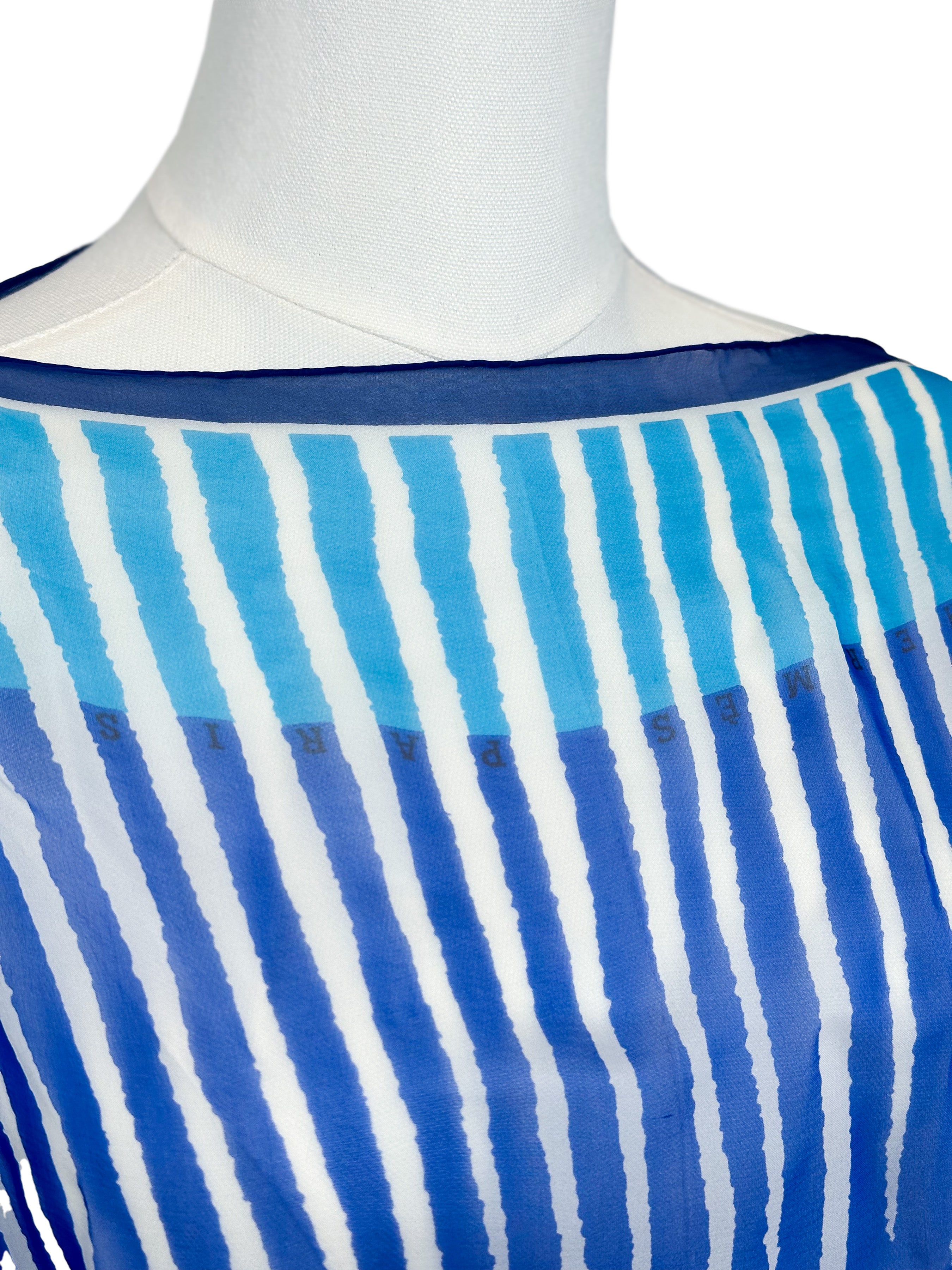 Hermès Soleil Mousseline Top