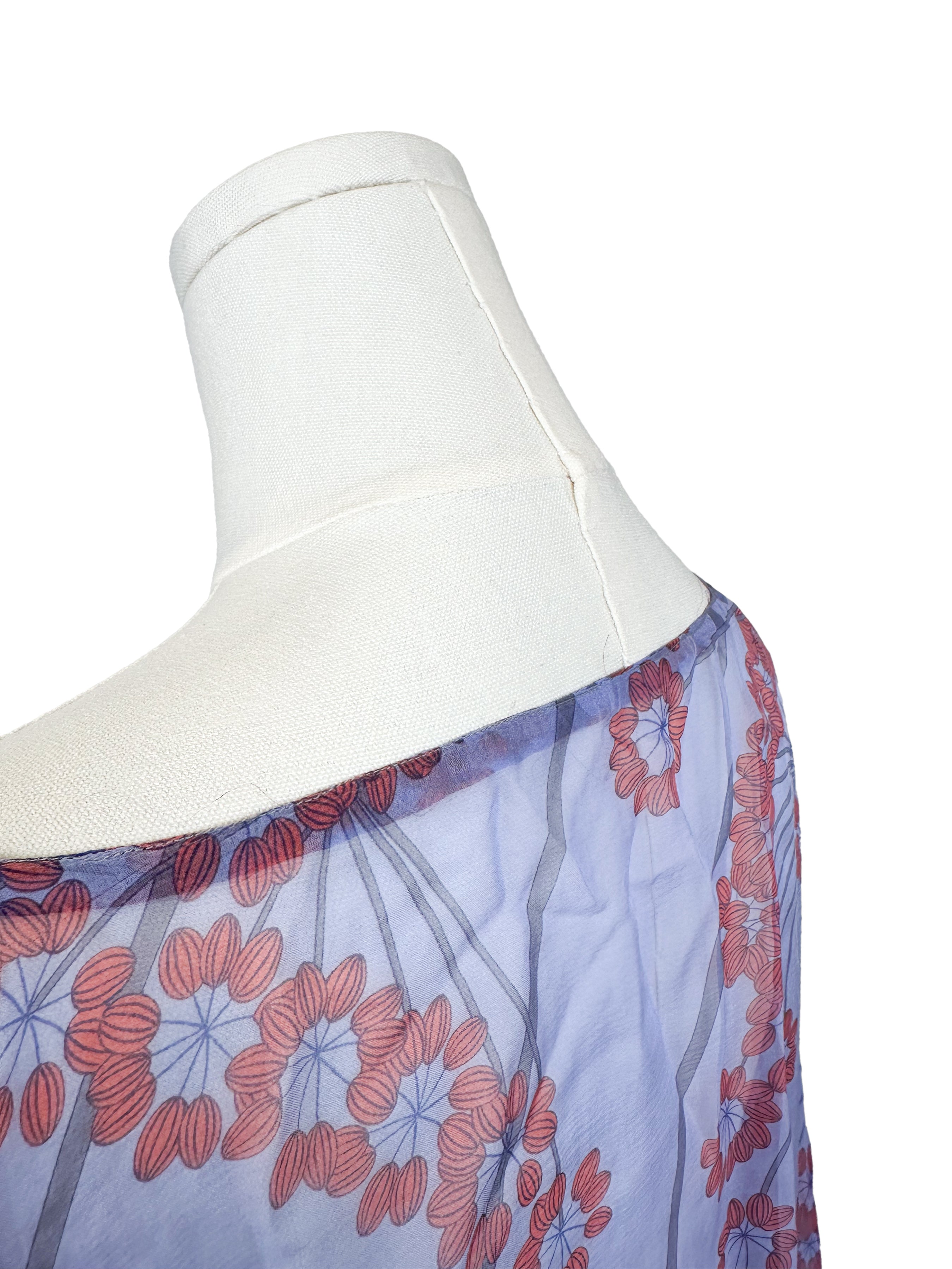 Hermès Ombelles Mousseline Top