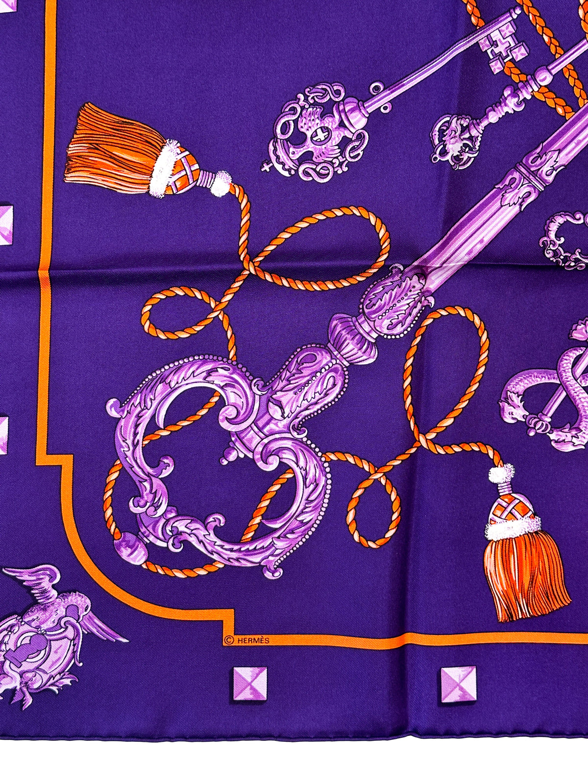 Hermès Les Cles 90