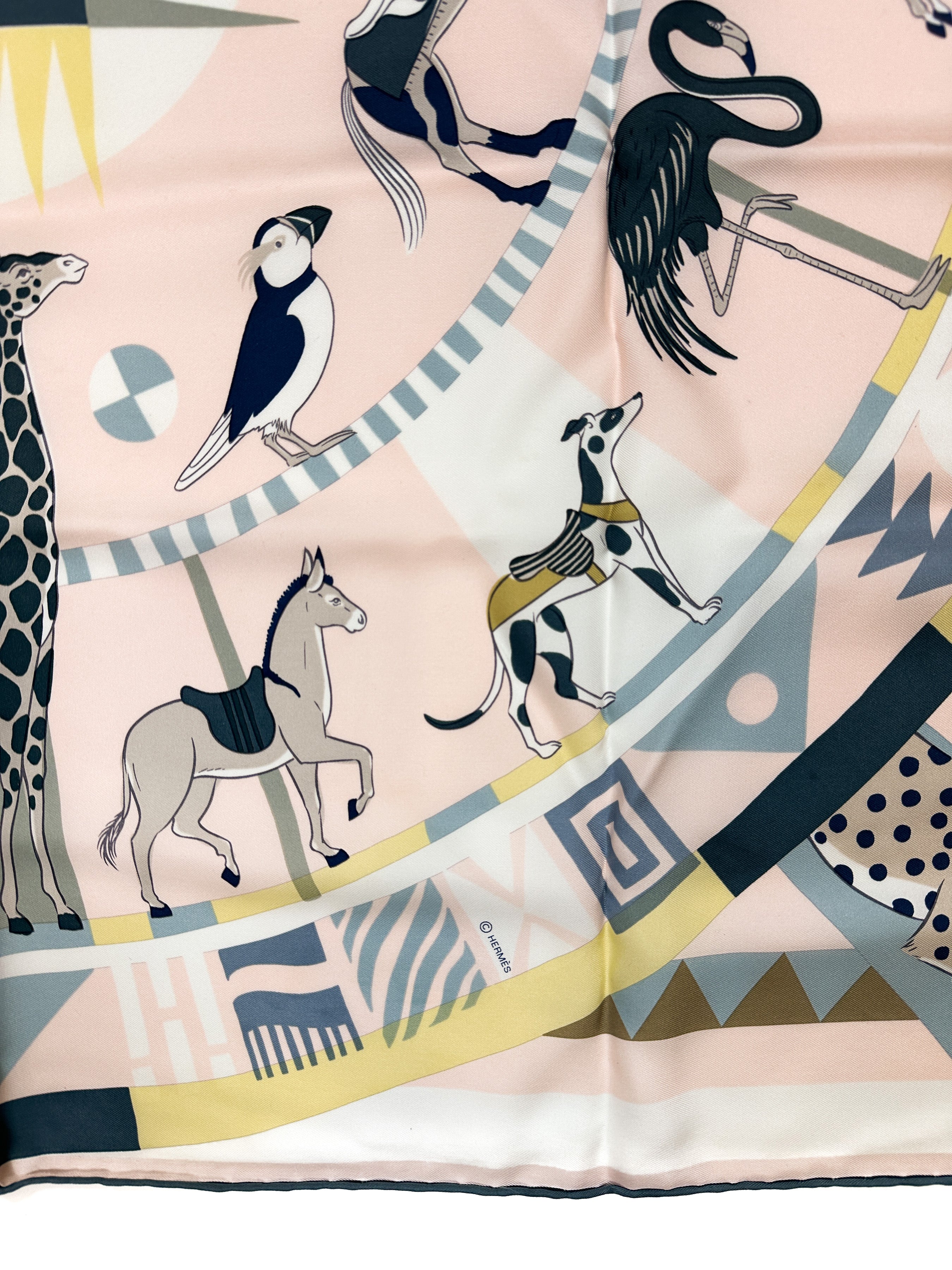 Hermès Le Carrousel du Tigre Royal 90