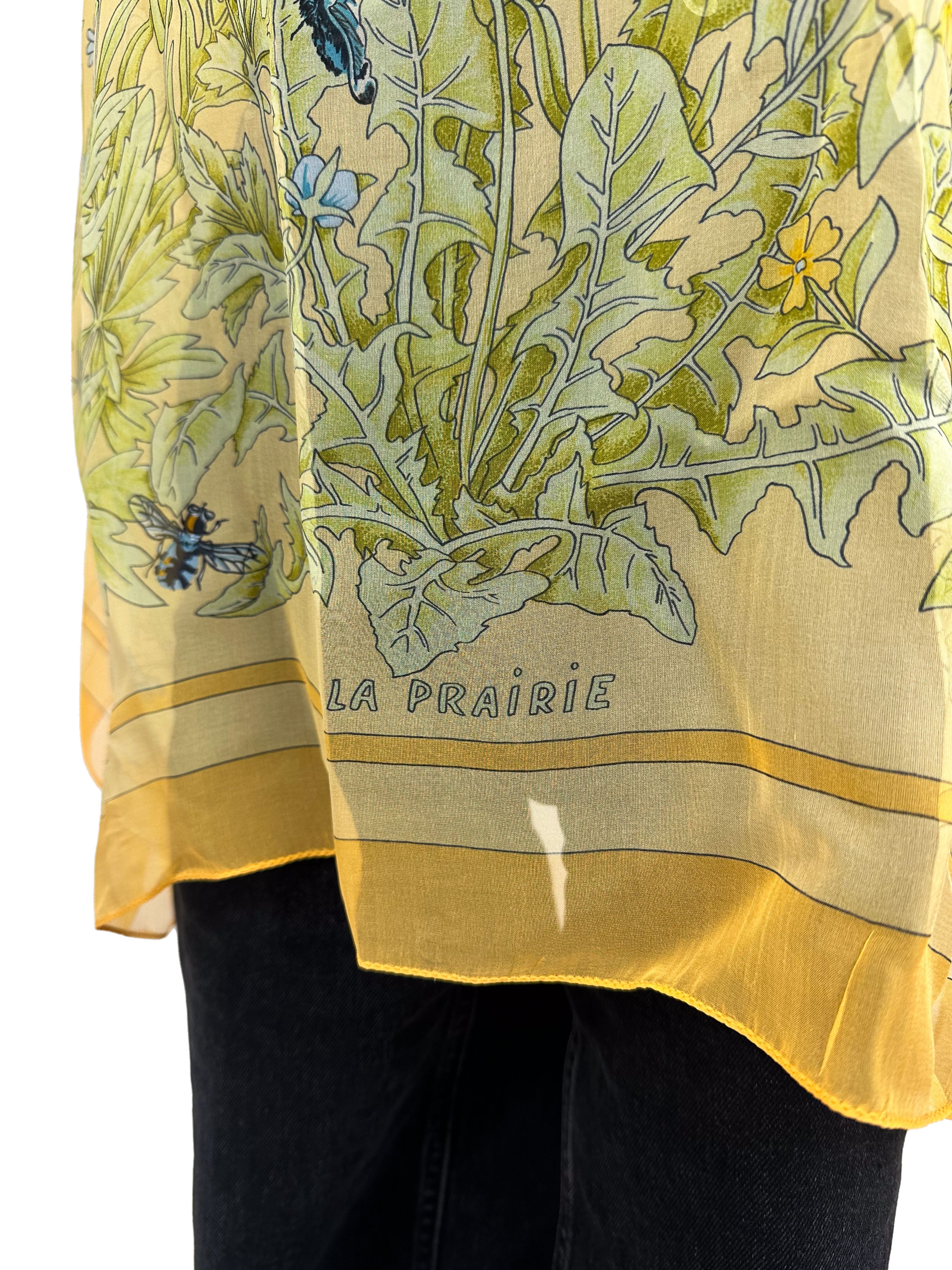 Hermès La Prairie Mousseline Top