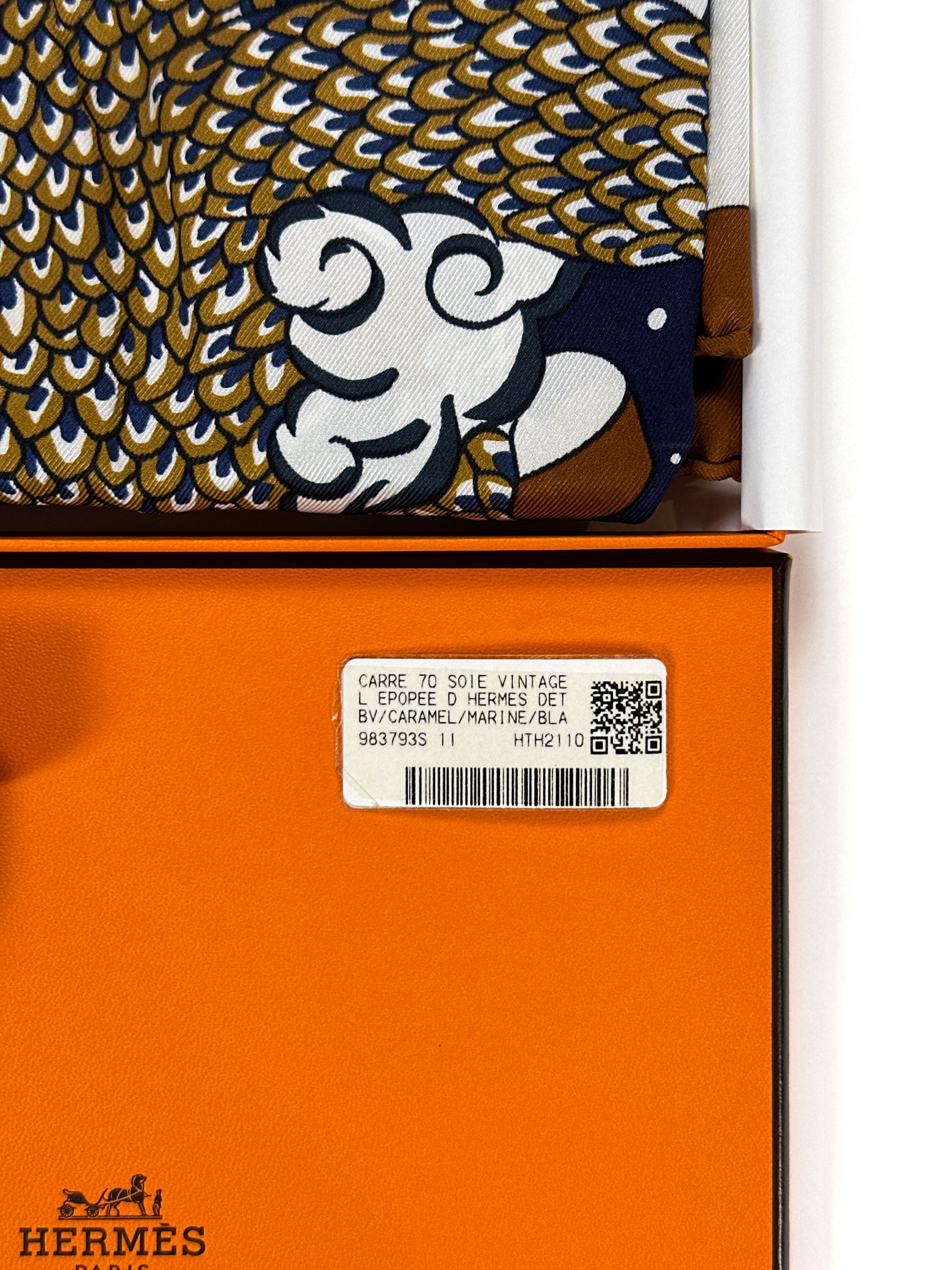 エルメス HERMES スカーフL'Epopee d'Hermes【安心鑑定付】 Hermès L'Epopee d'Hermes Detail 70