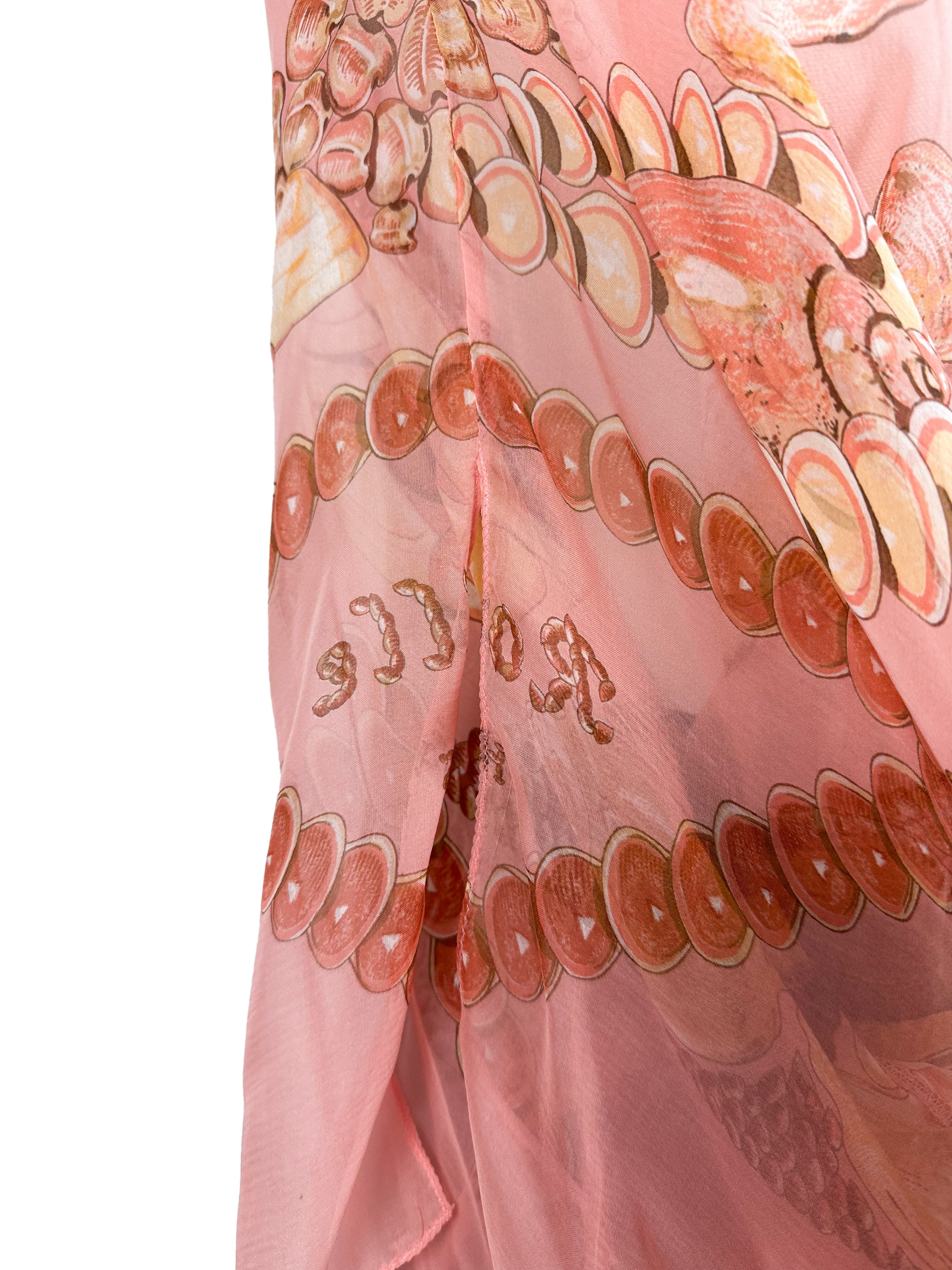 Hermès Rocaille Mousseline Top