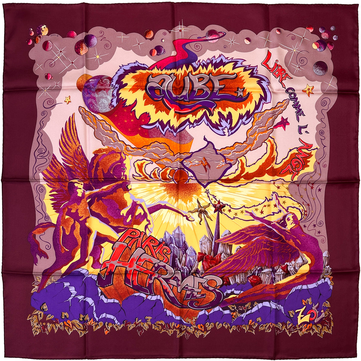 Hermès Aube 90