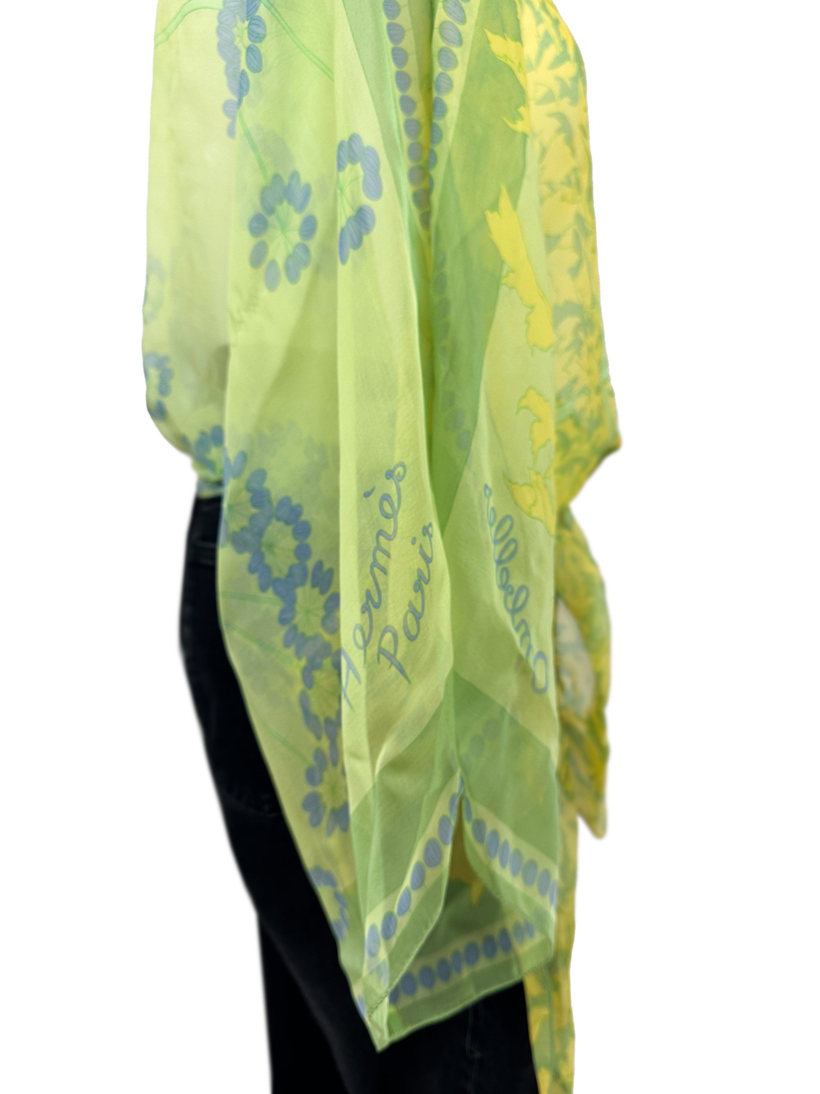 Hermès Ombelles Mousseline Top