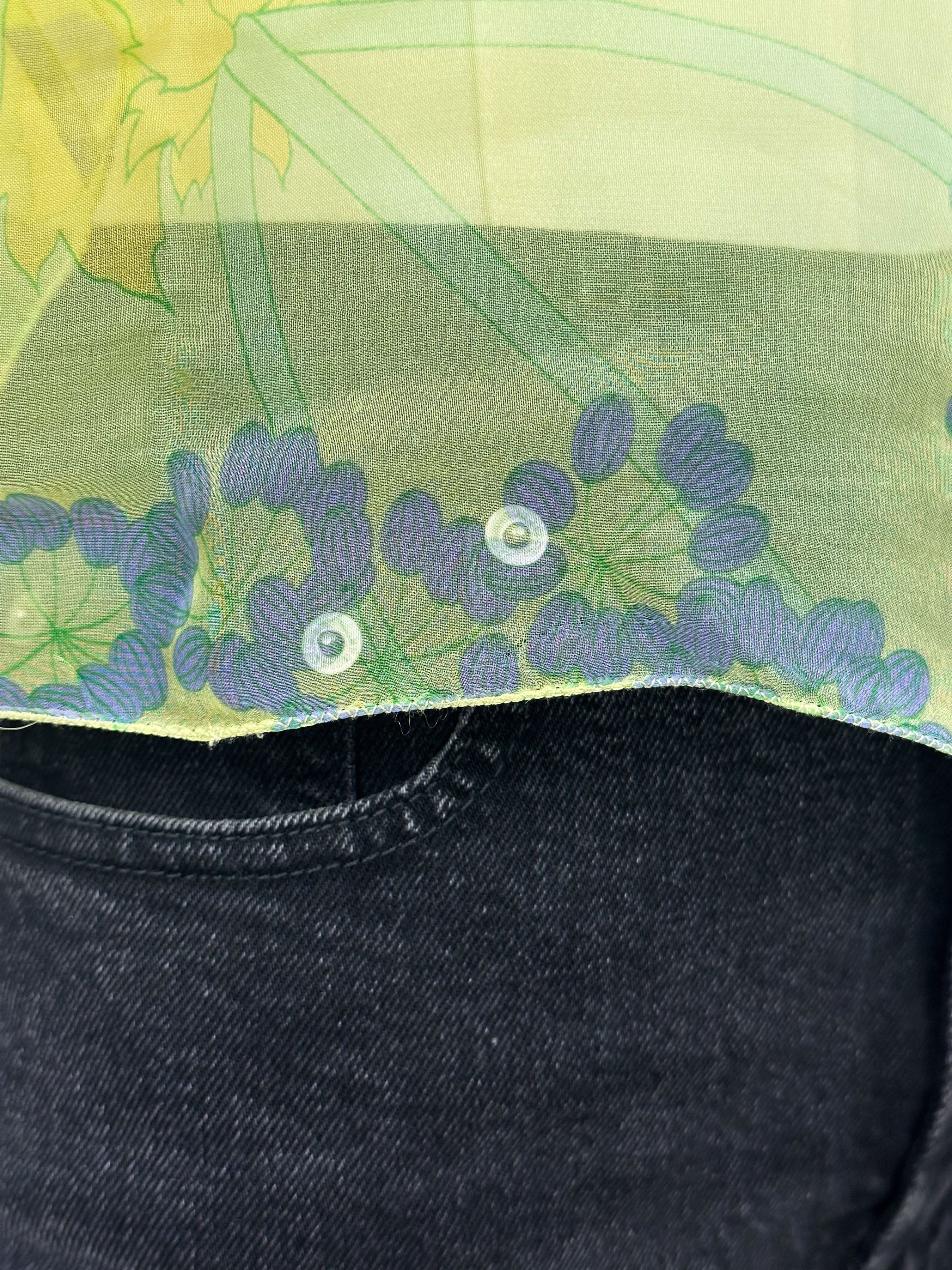 Hermès Ombelles Mousseline Top