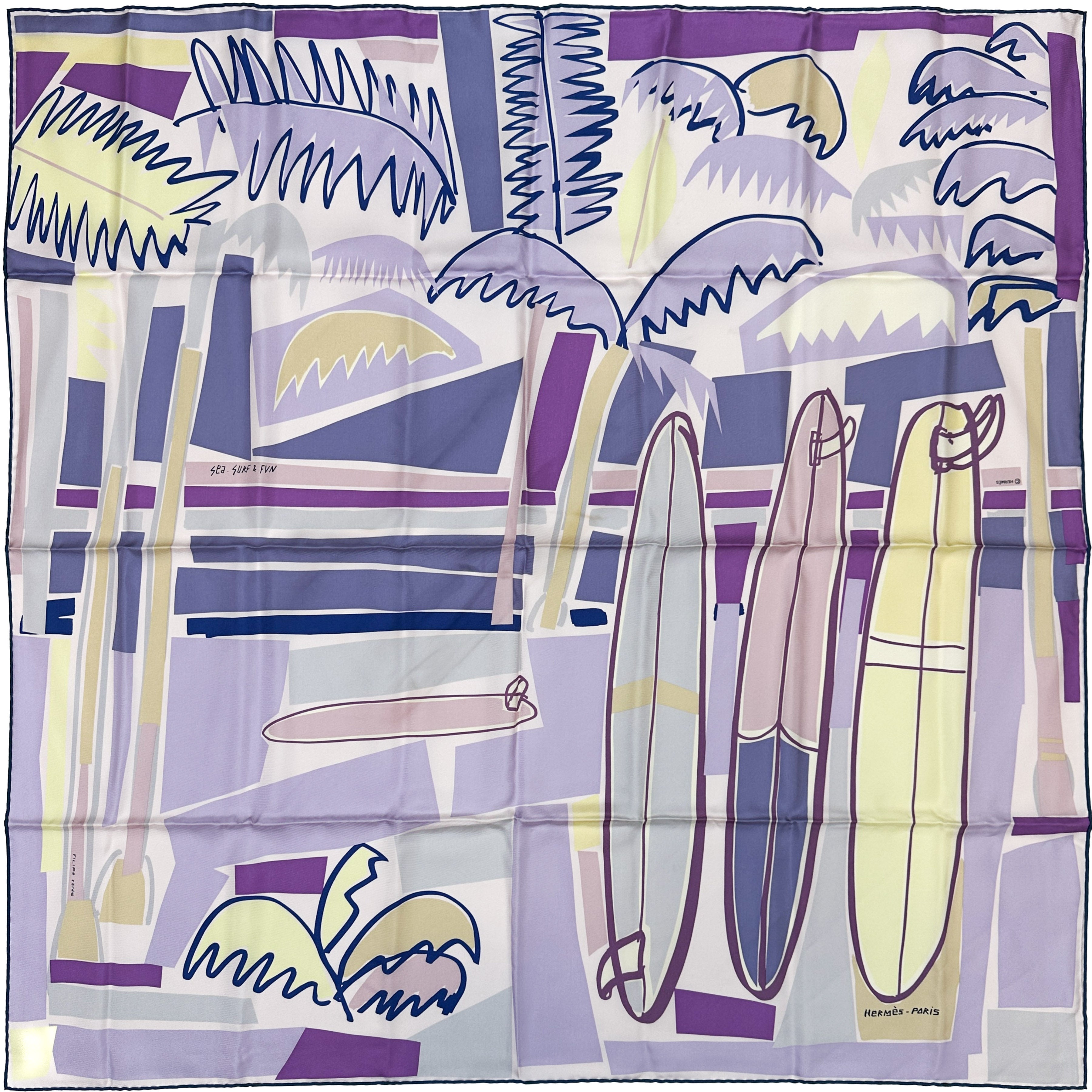 Hermès Sea, Surf and Fun 90