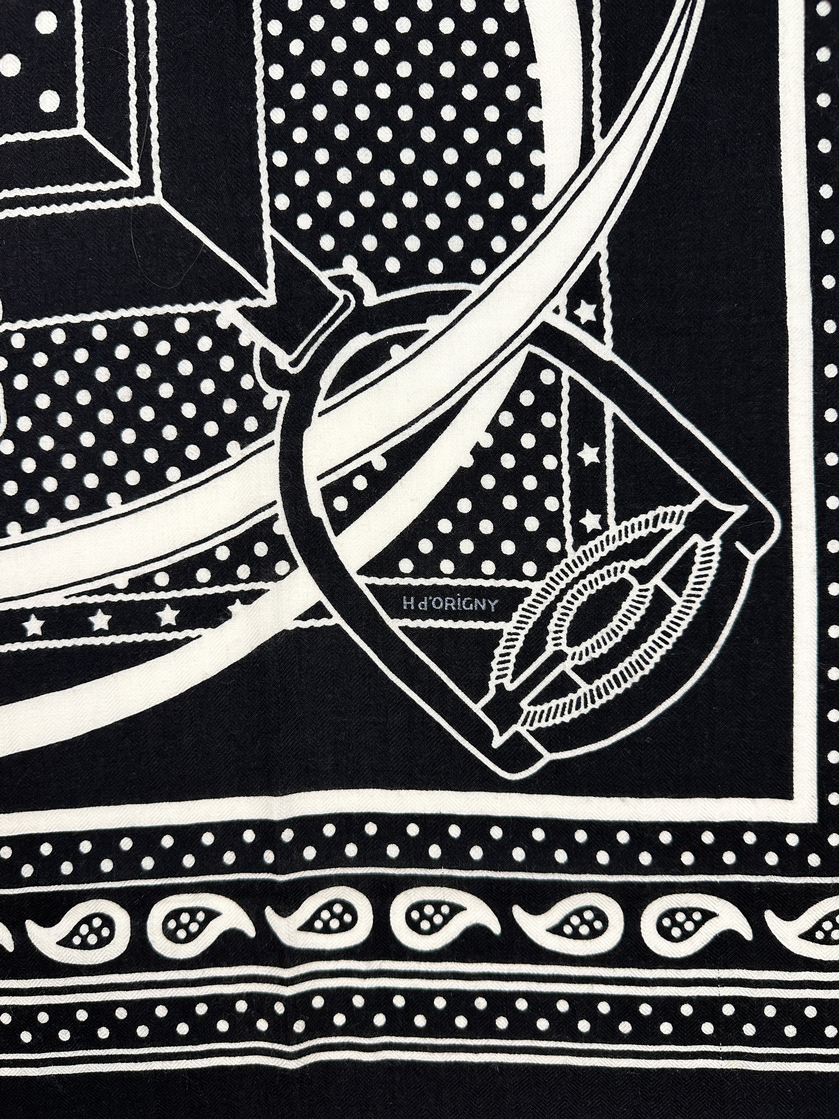 Hermès Grand Manege Bandana Cashmere Silk 140