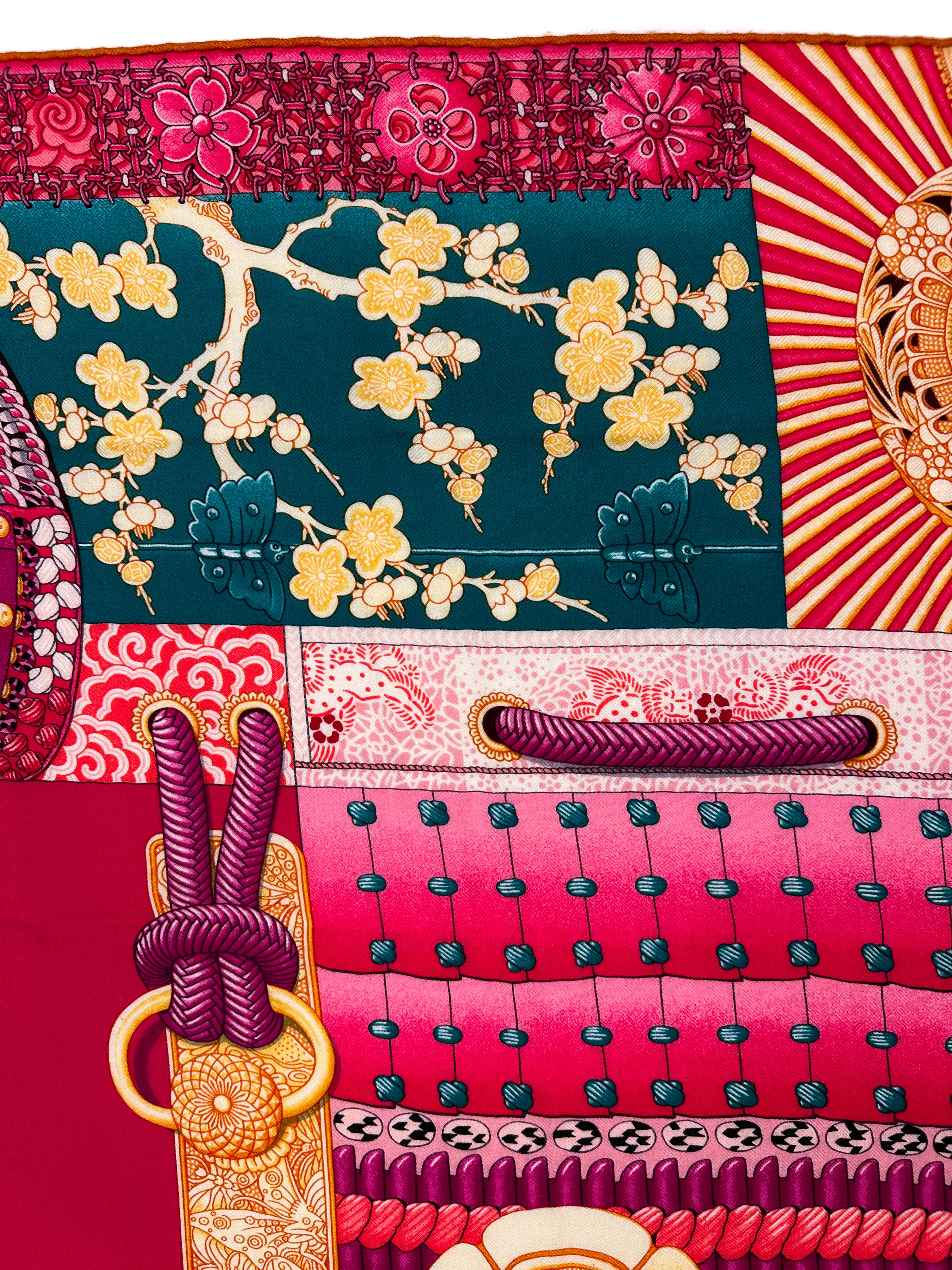 Hermès Parures de Samourais Cashmere Silk 140