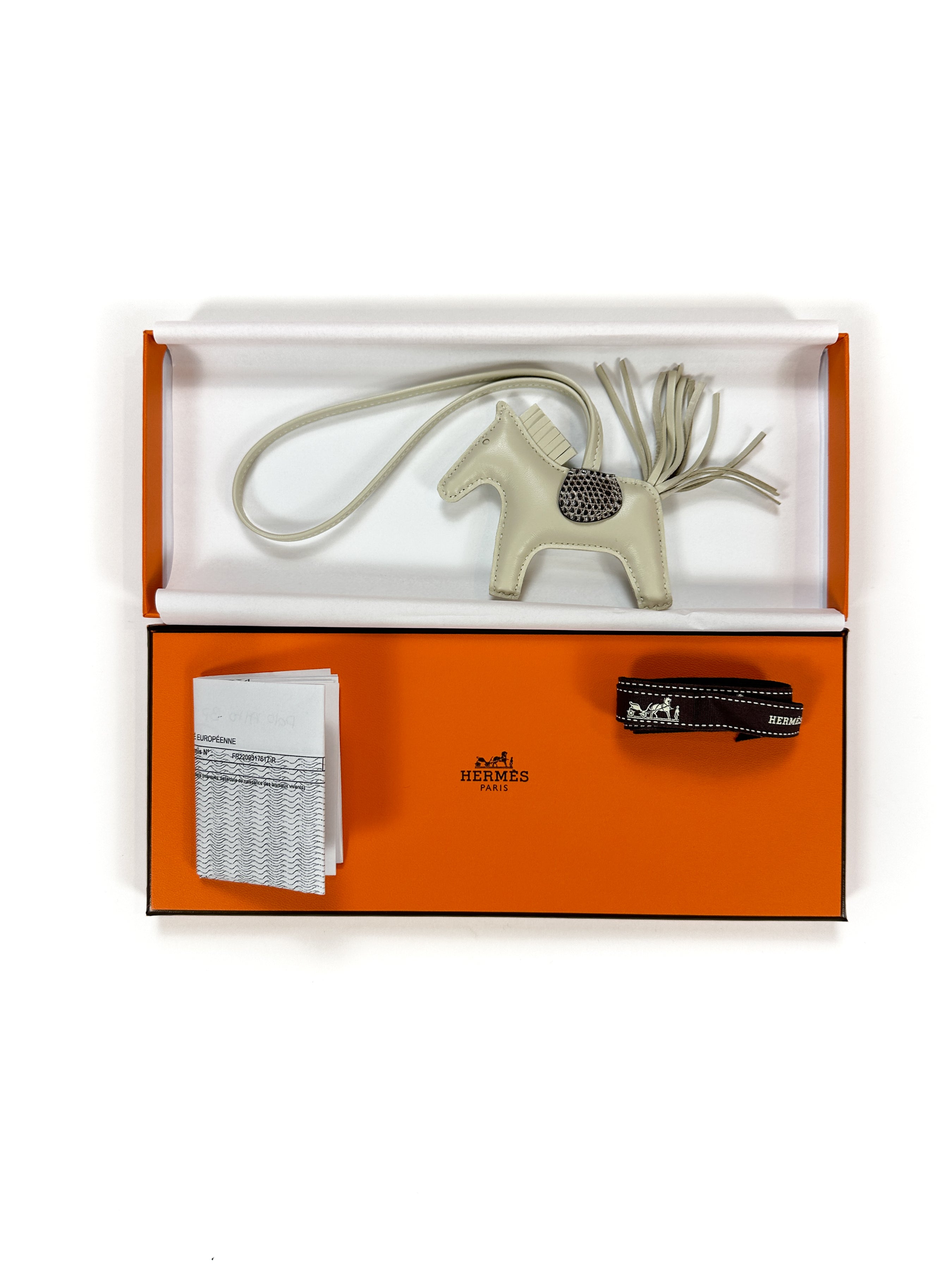 Hermès Exotic Rodeo Charm PM