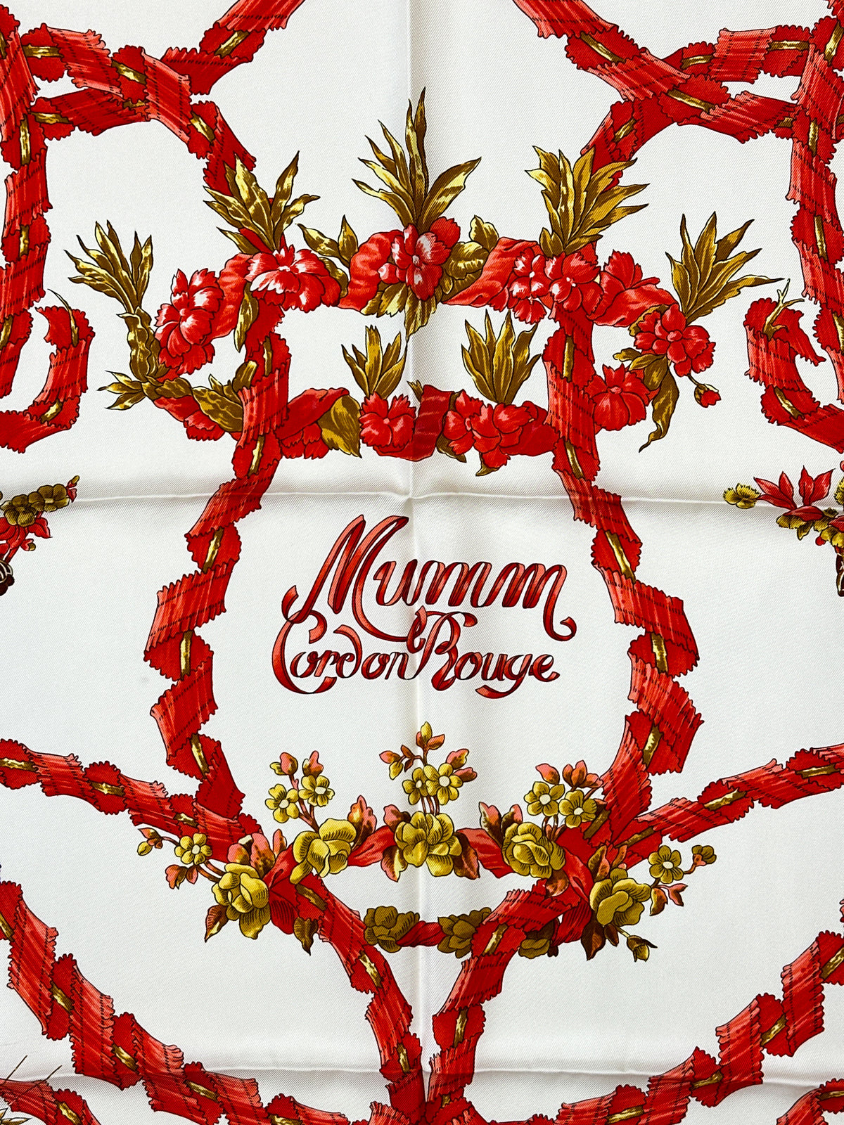 Hermès Special Edition 150th Celebration of Mumm Cordon Rouge Champagne 90