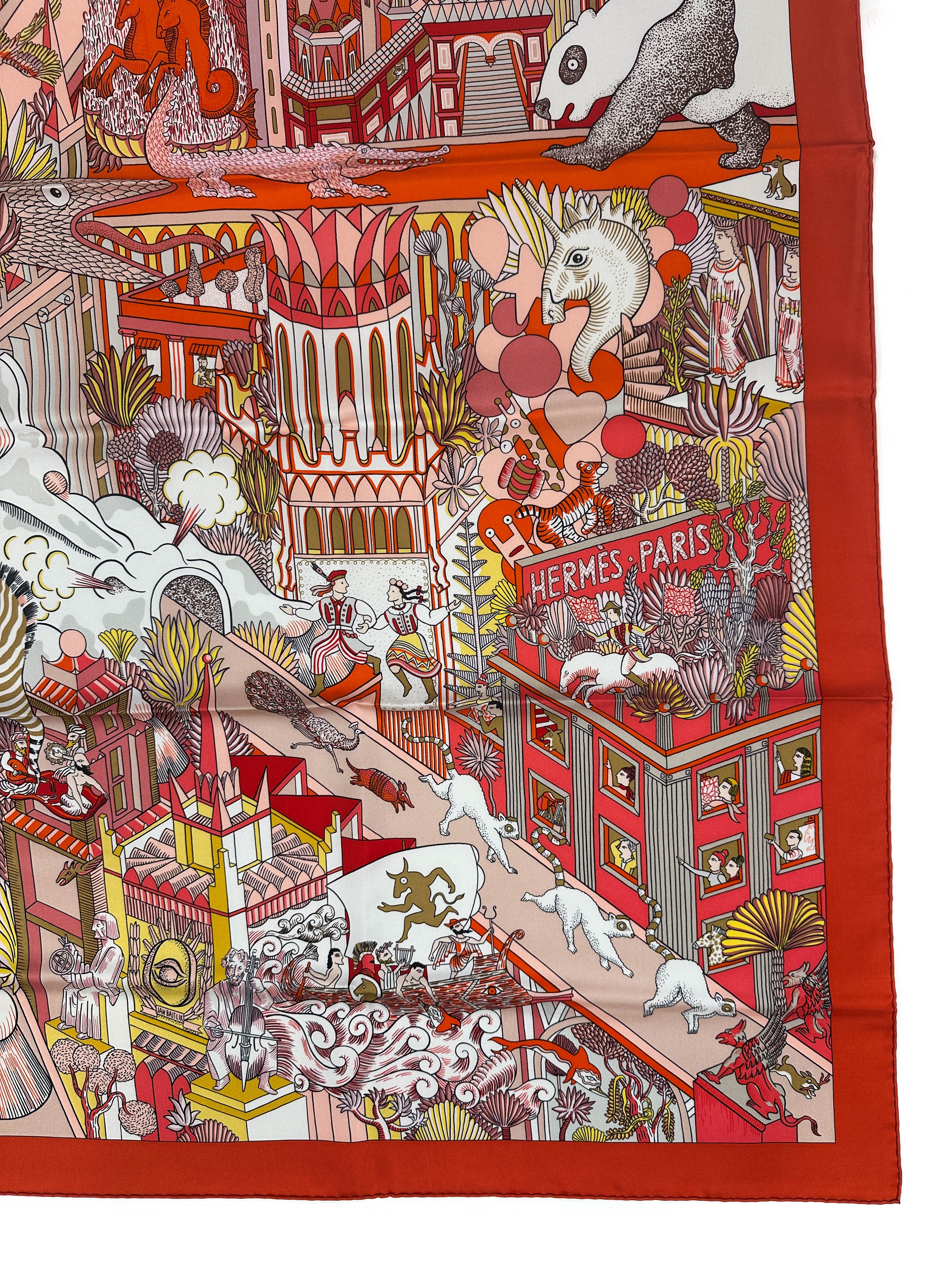 Hermès Animapolis Silk 140