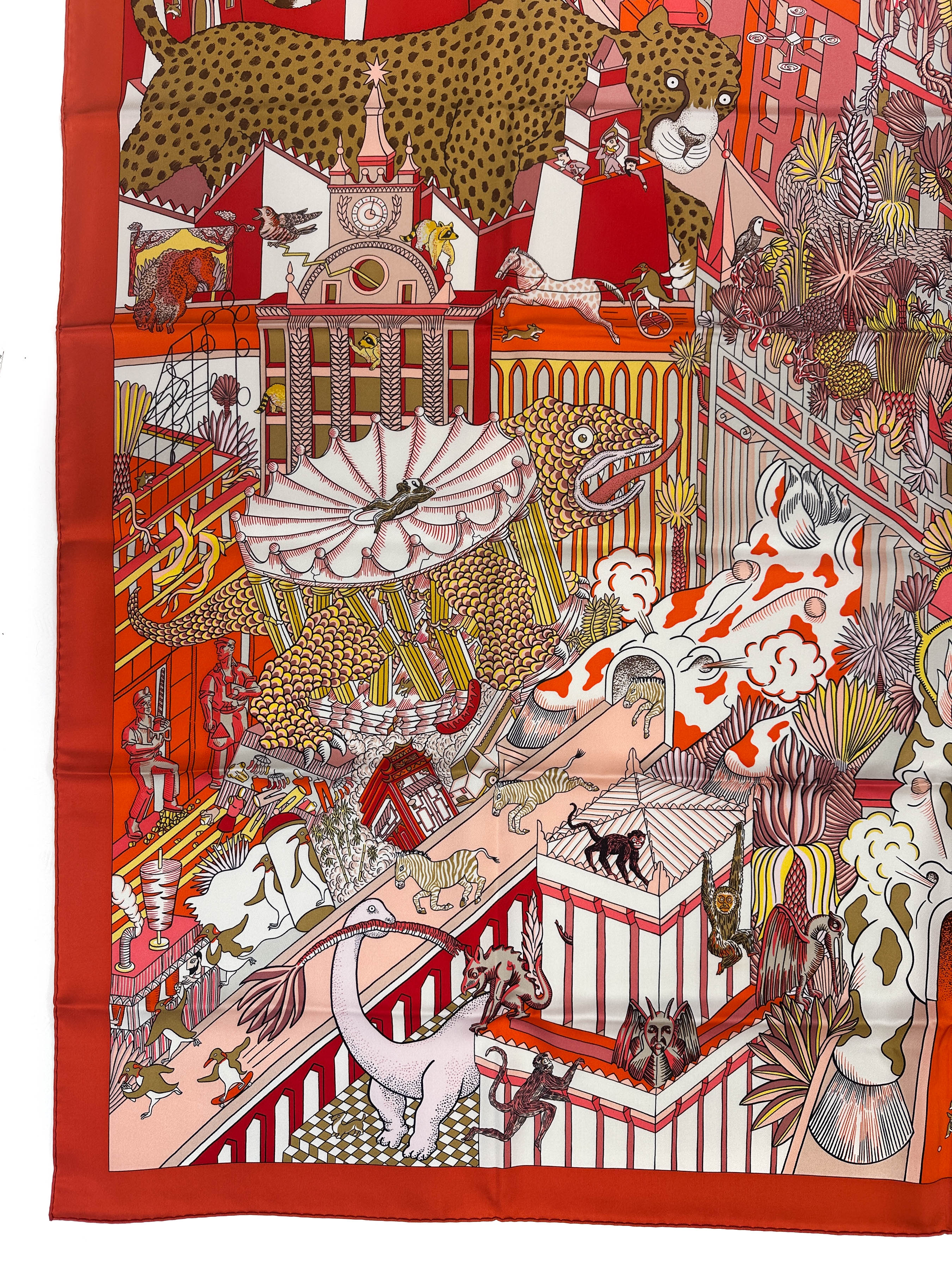 Hermès Animapolis Silk 140