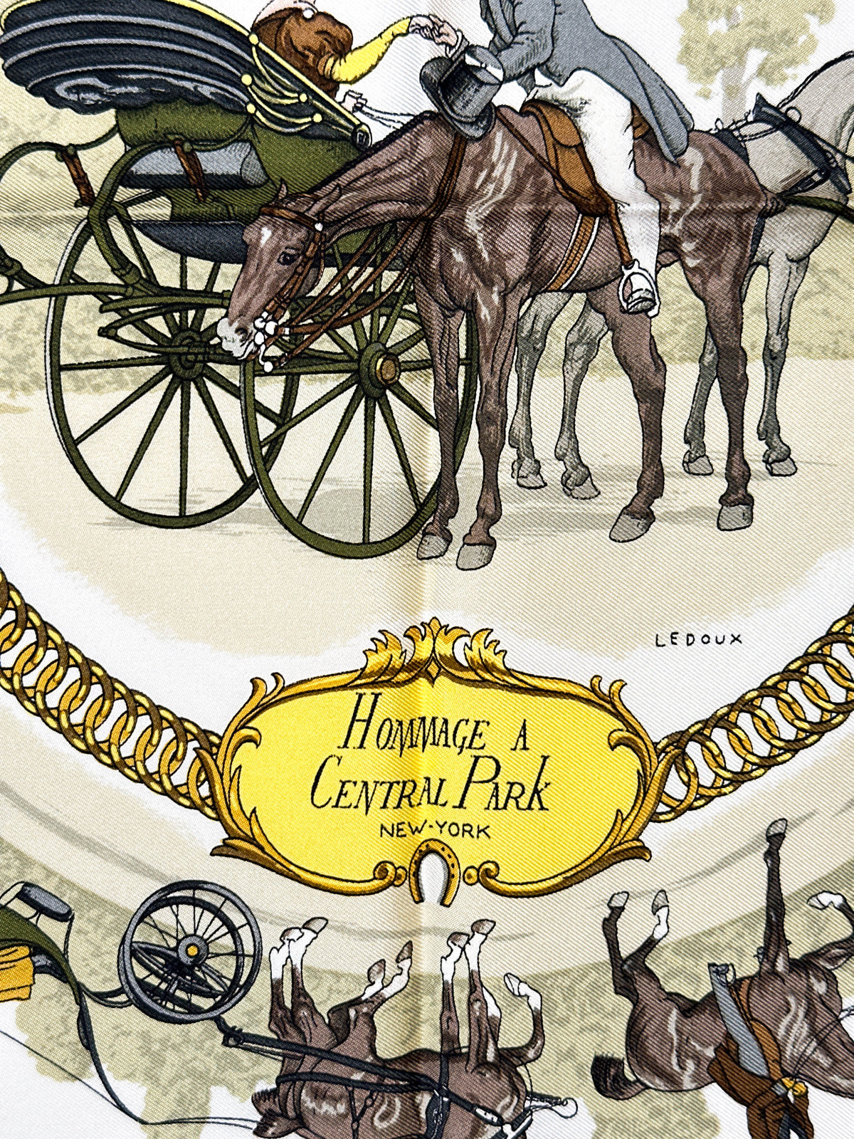 Hermès Special Edition 57th St. Opening 1983 Hommage a Central Park 70