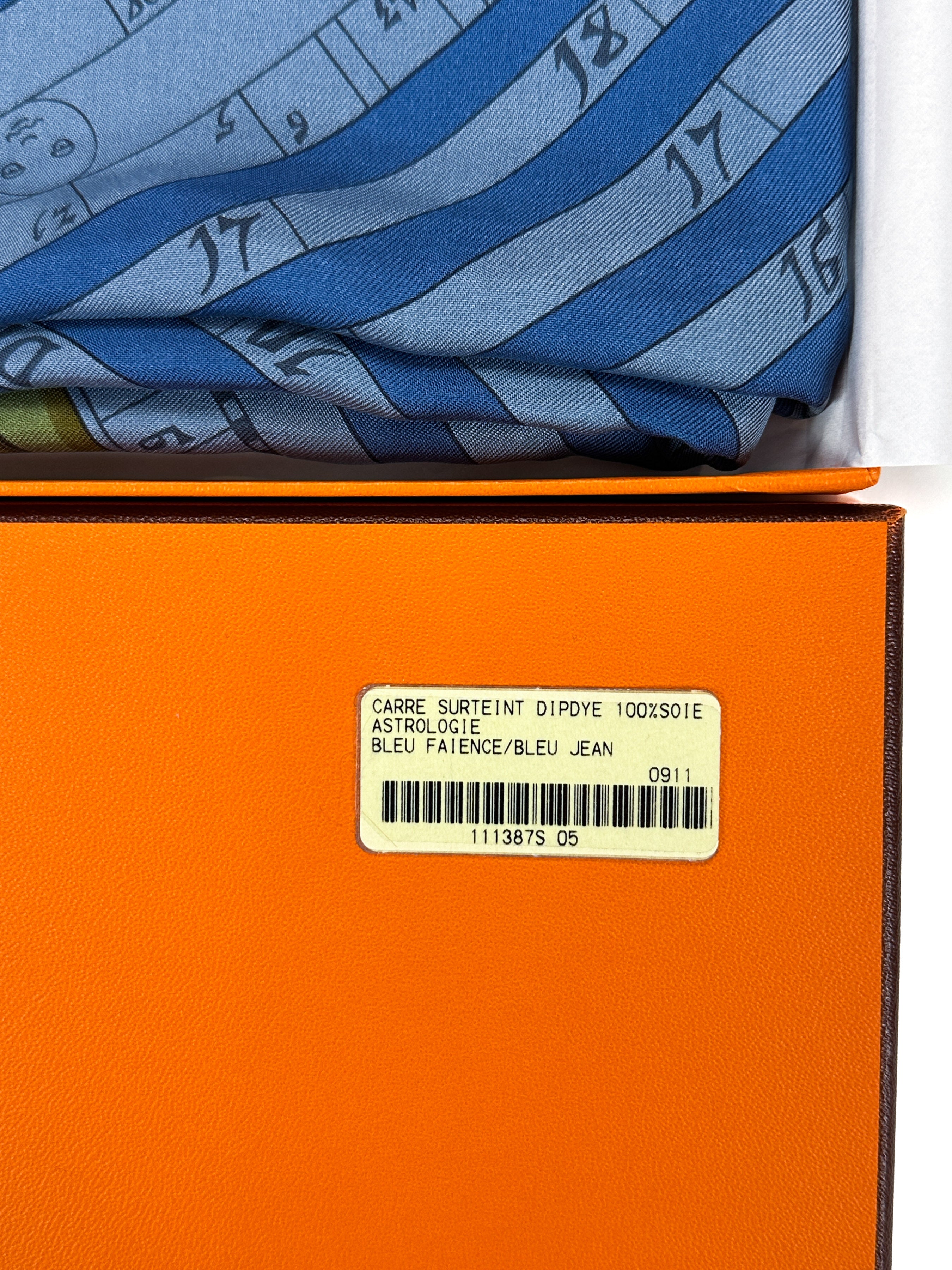 Hermès Astrologie Dip-Dye 90
