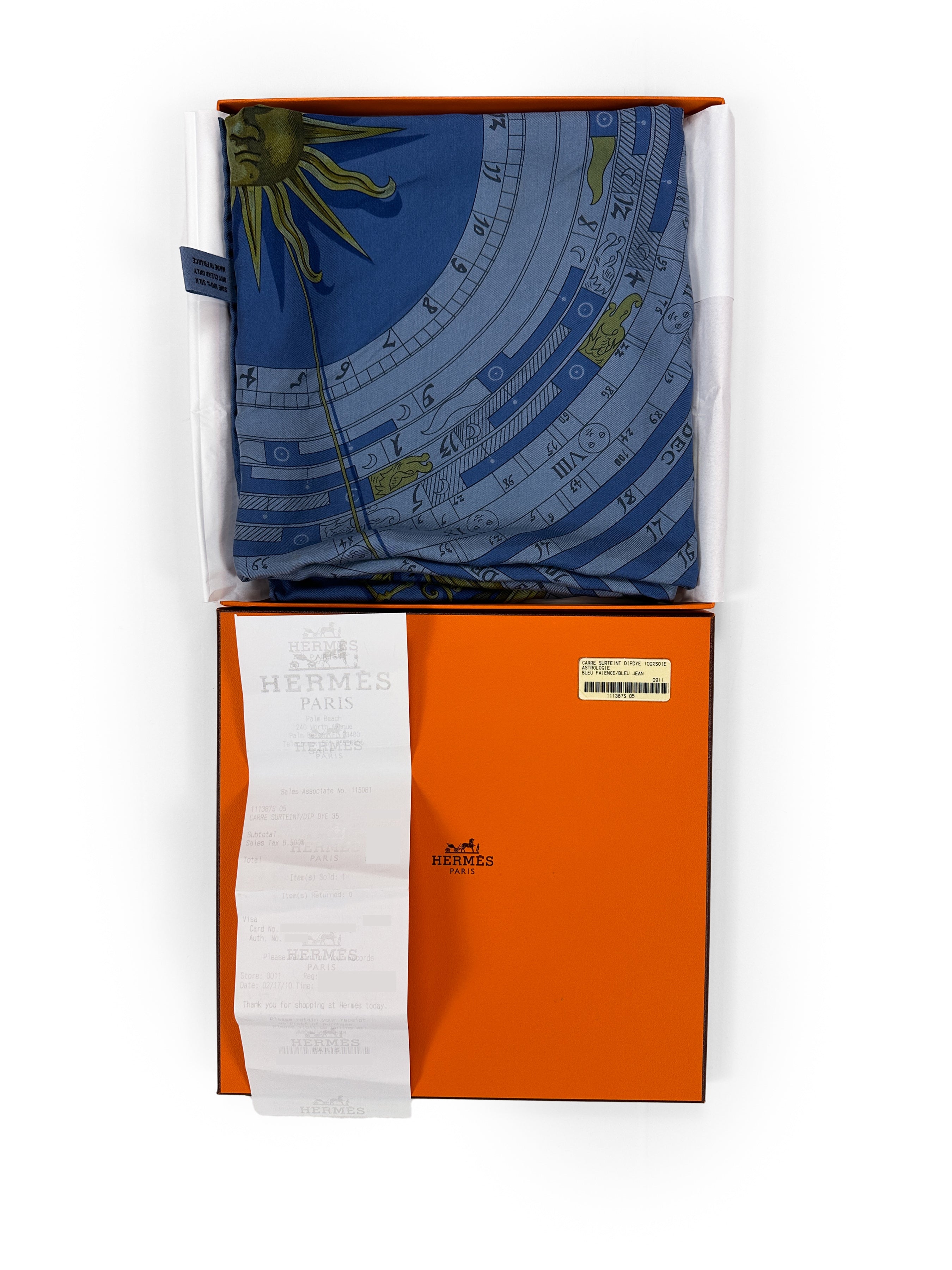 Hermès Astrologie Dip-Dye 90