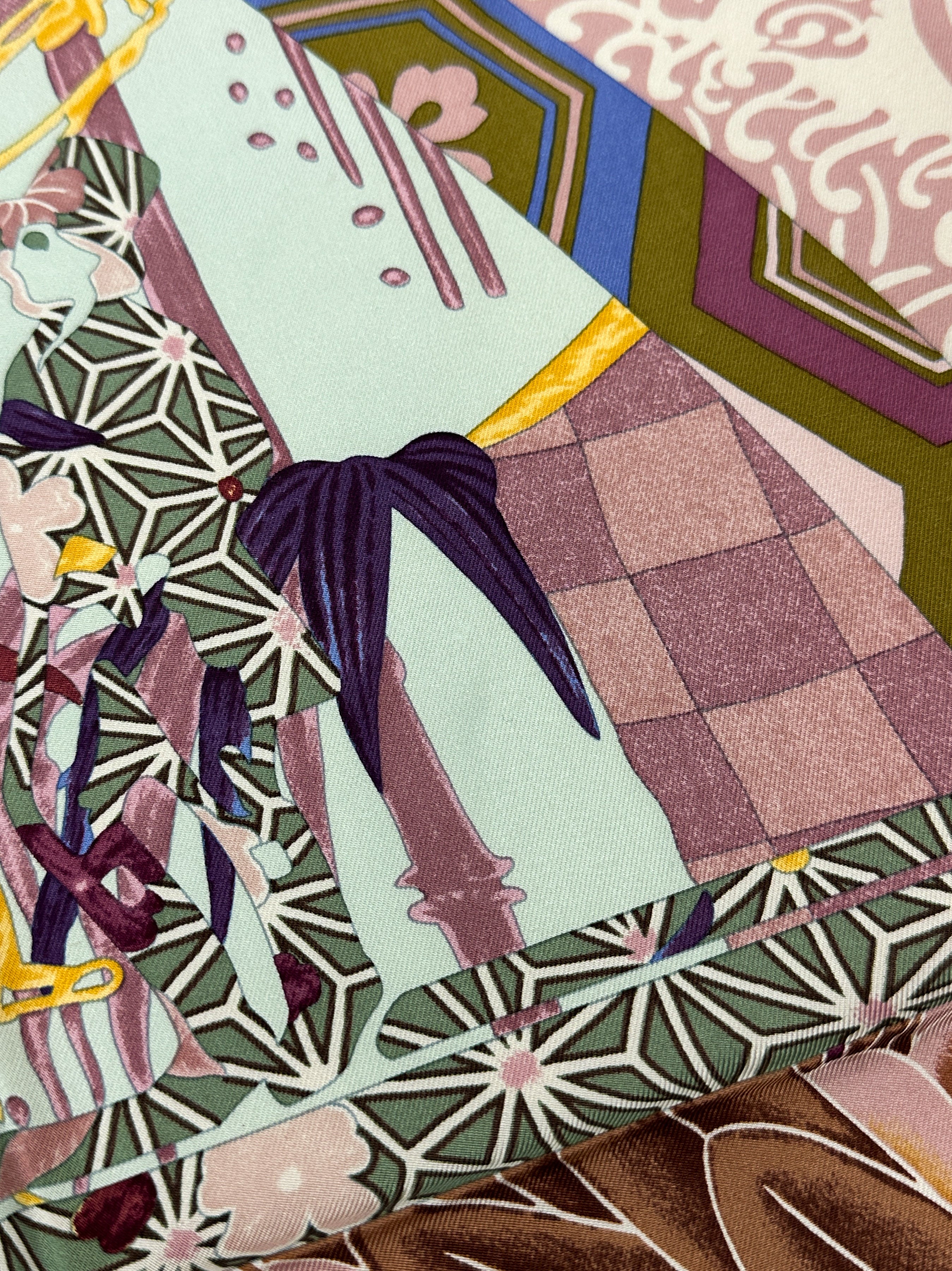 Hermès Ex-Libris en Kimonos 90